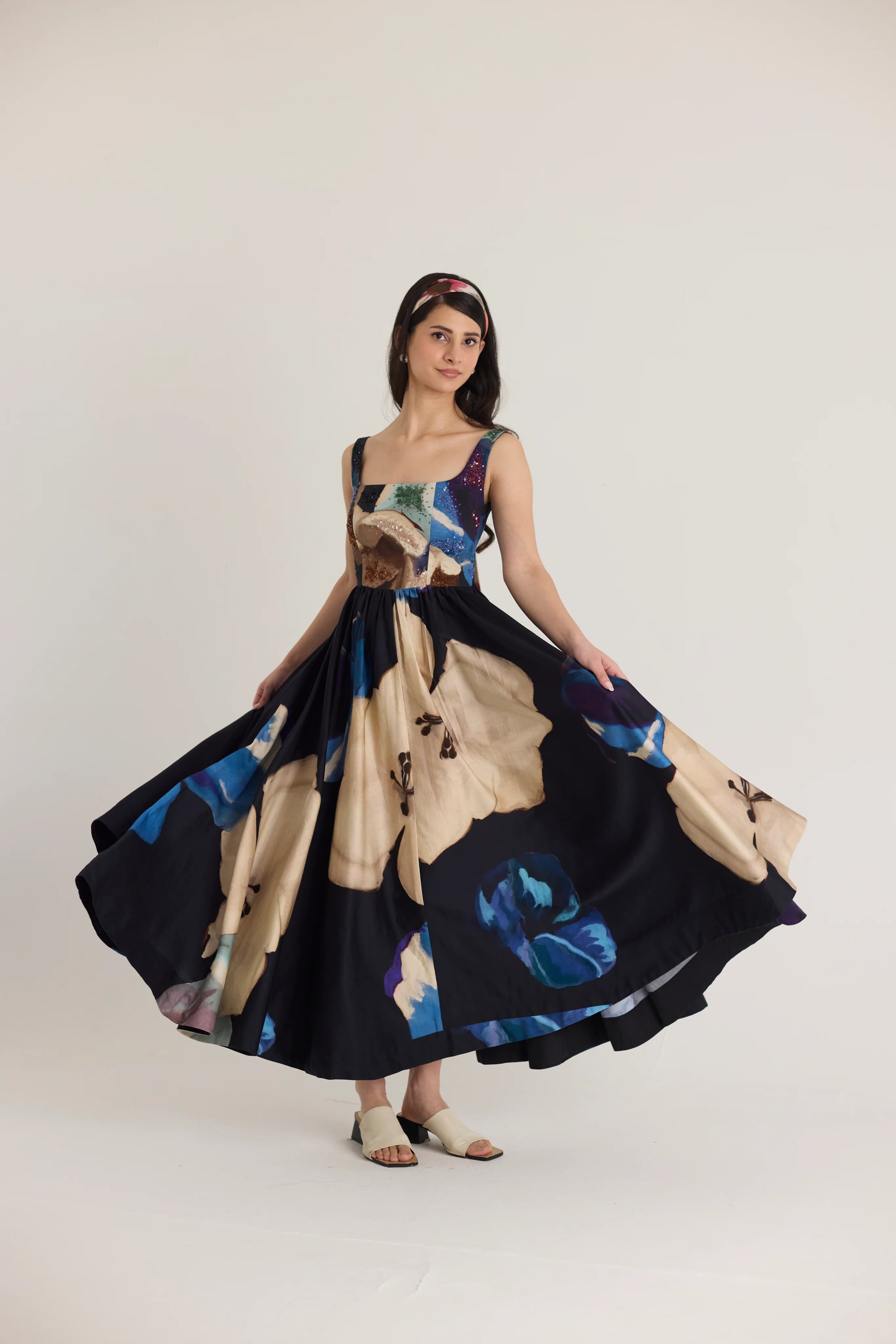 Rocco  Embroidered Dress
