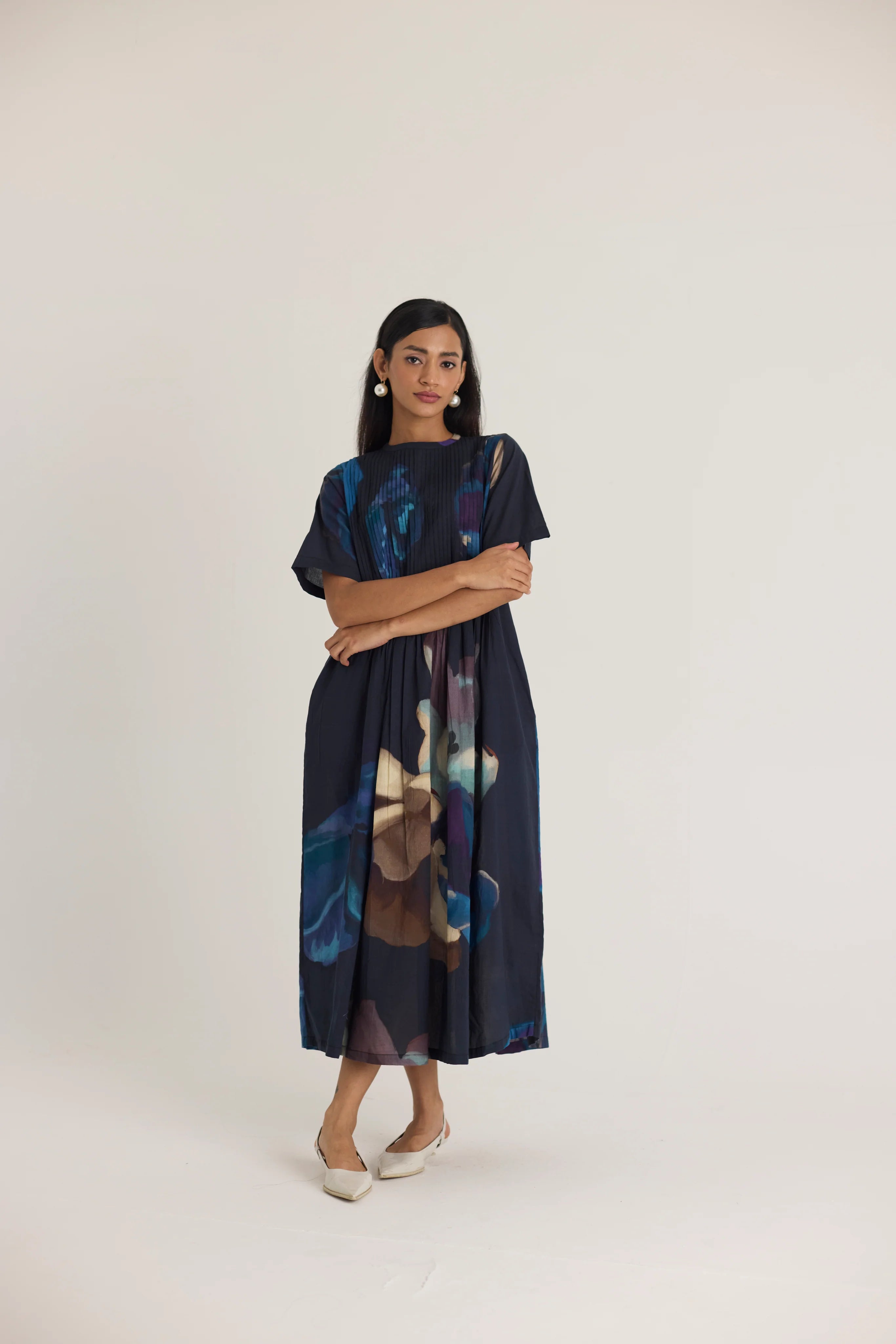 Rocco Pintuck Dress