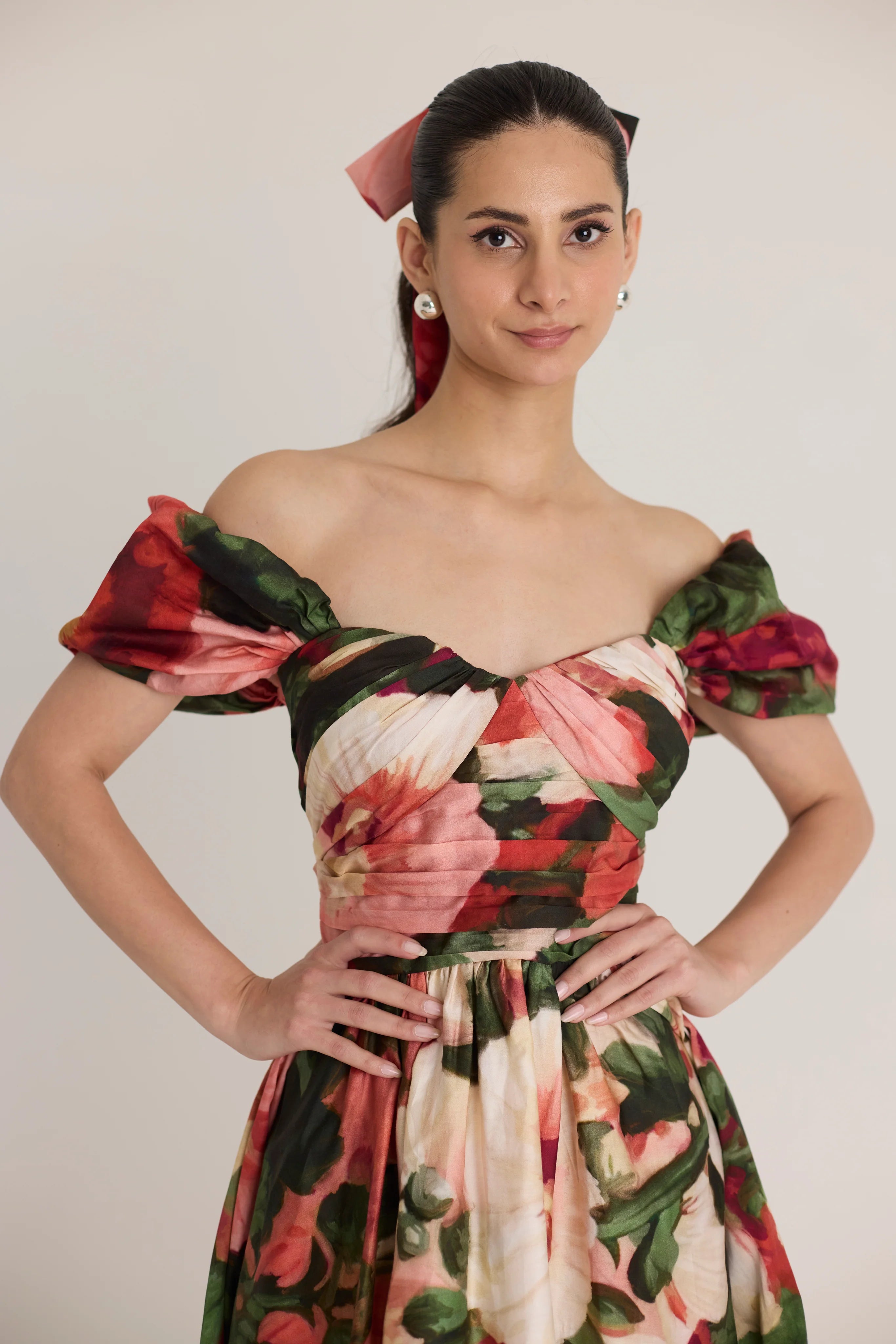 Scarlett  Puff Sleeve Dress