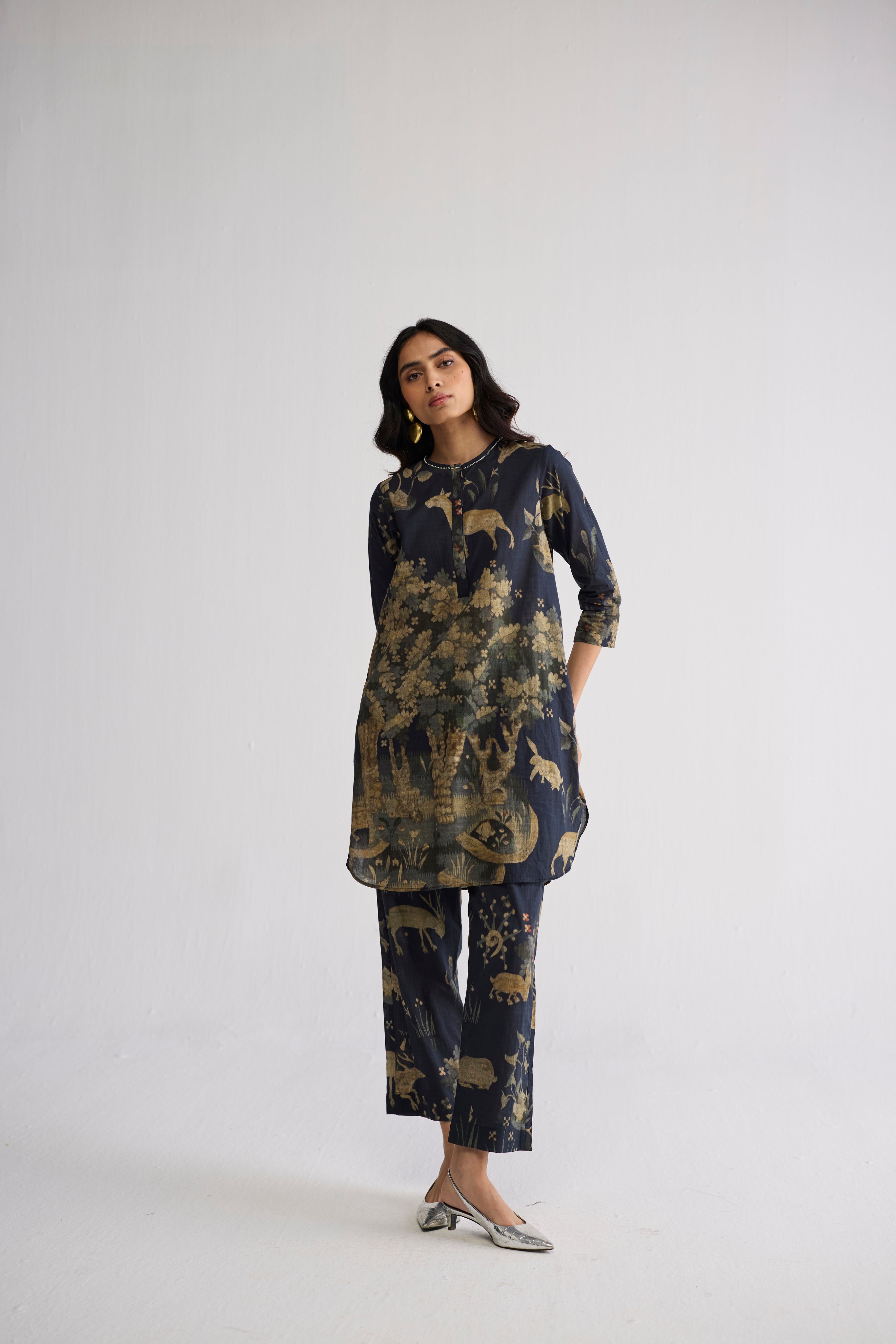 Banyan Short Kurta Set