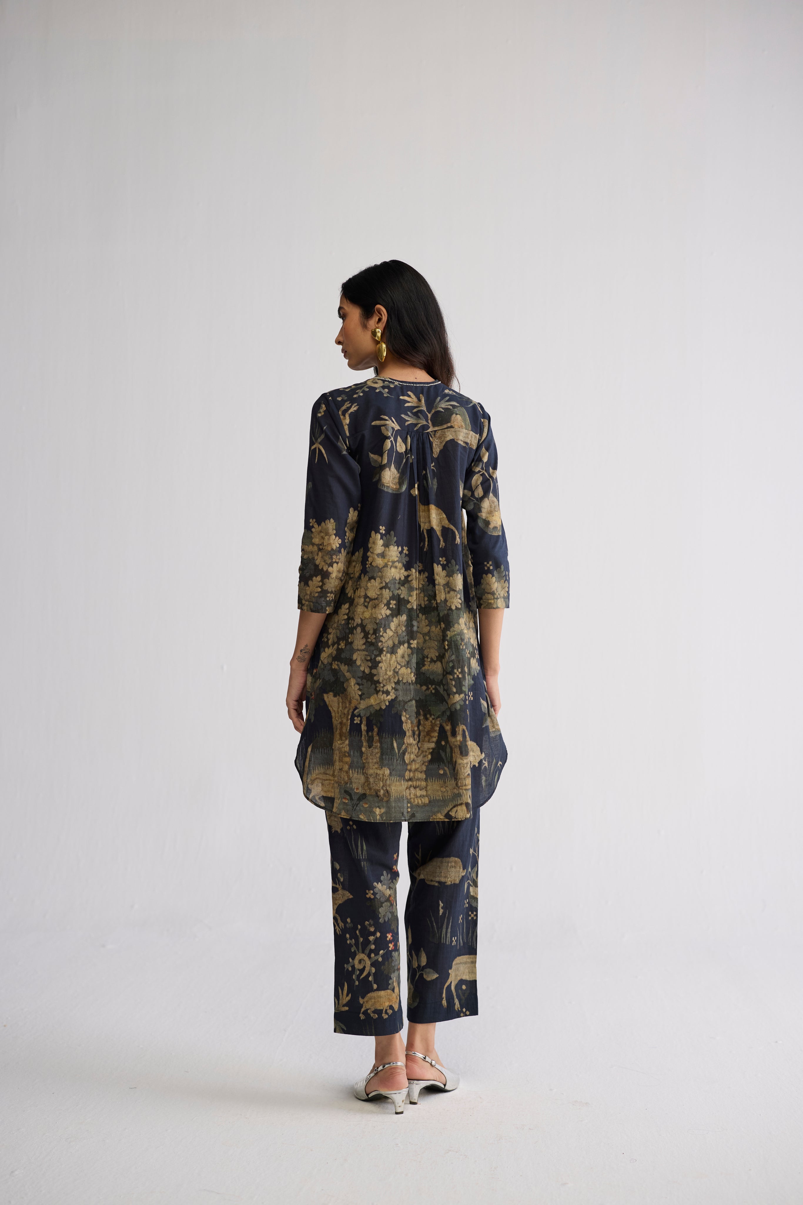 Banyan Short Kurta Set