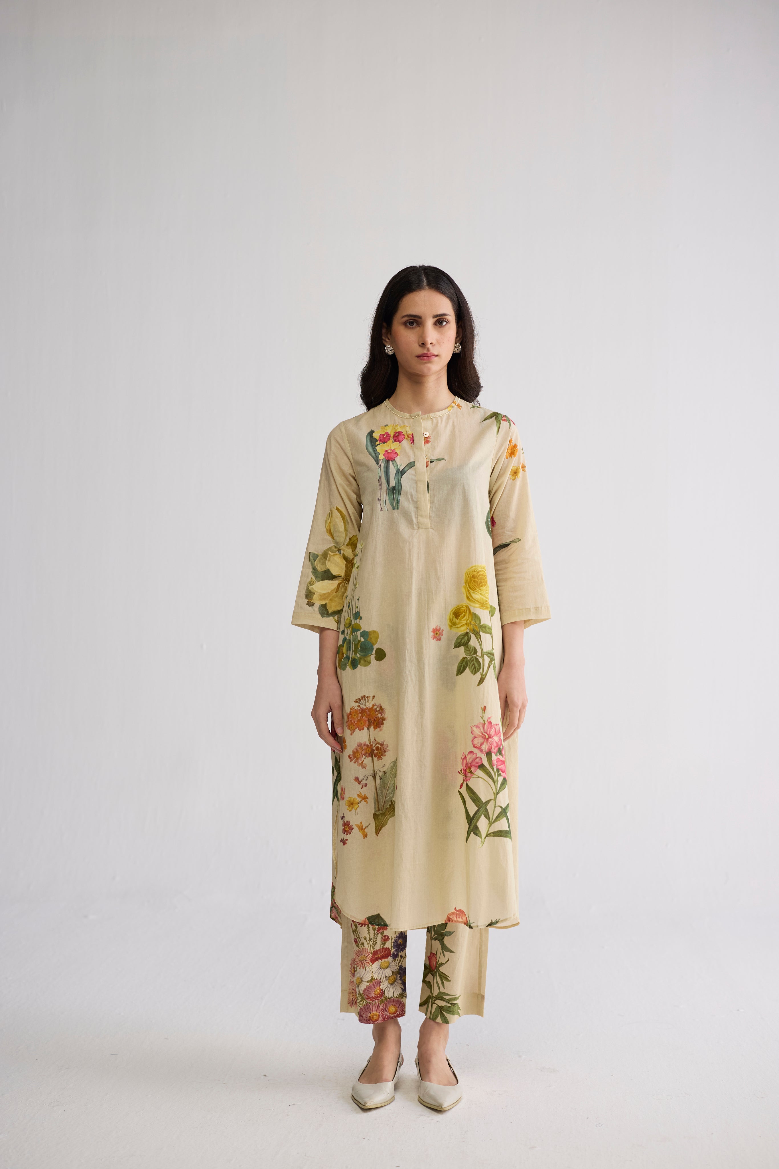 Primavera Long Kurta Set