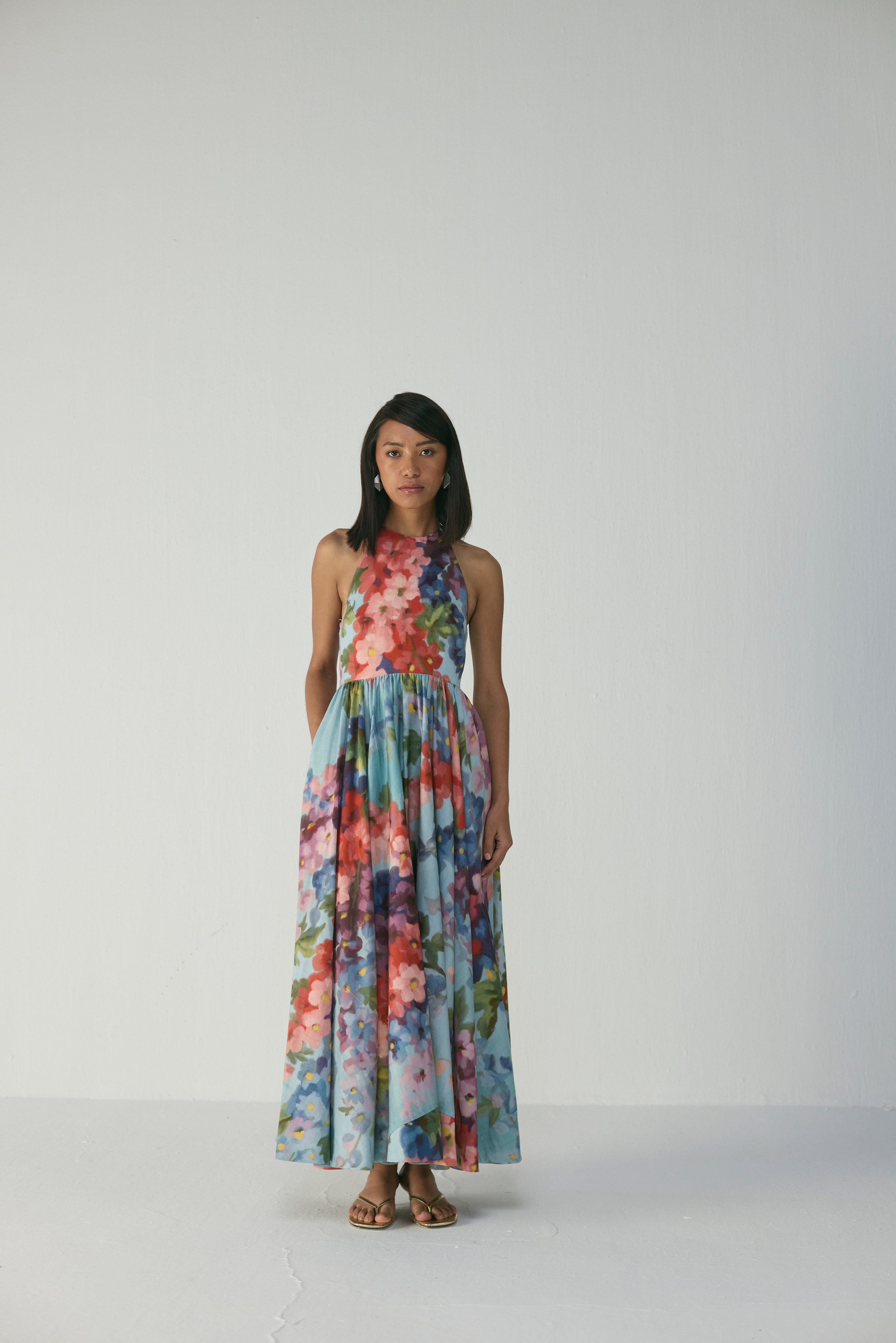 Darlington Halter Neck Dress