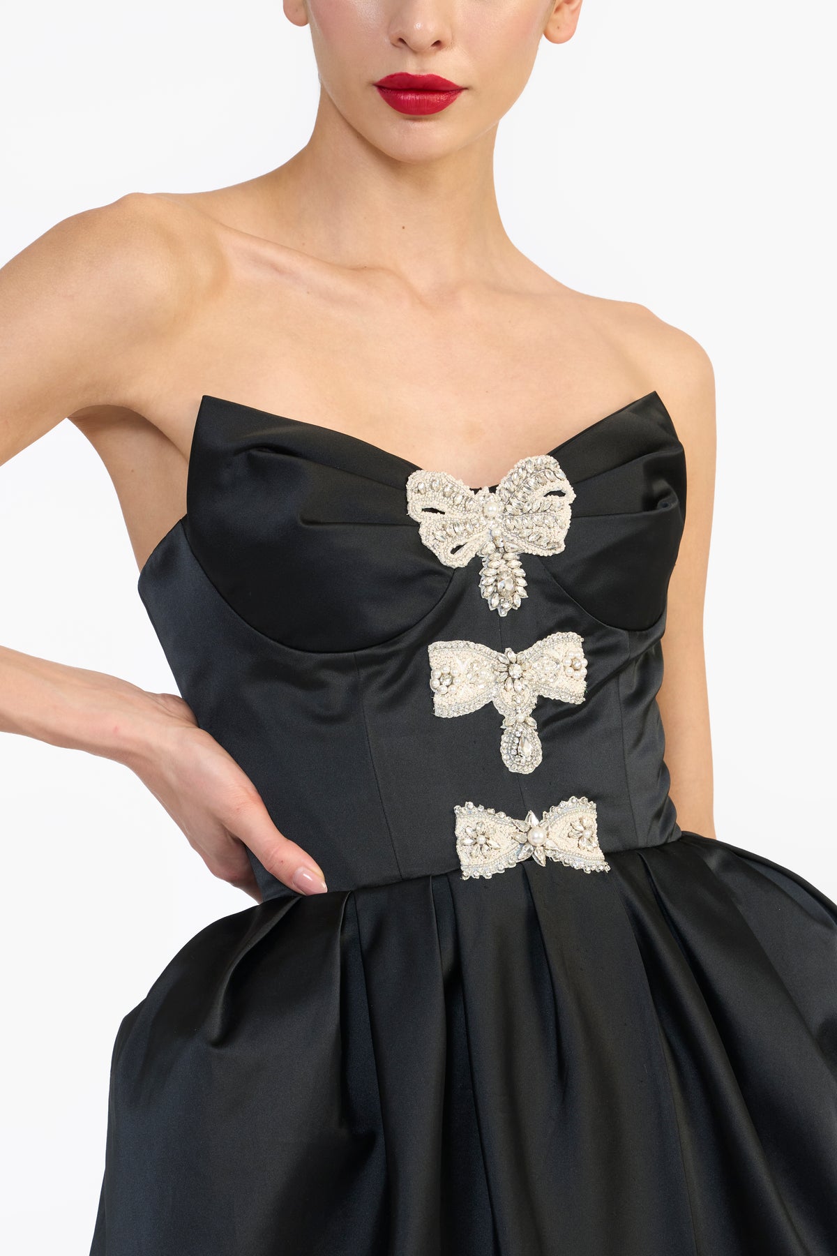 Sculpted Strapless Dress