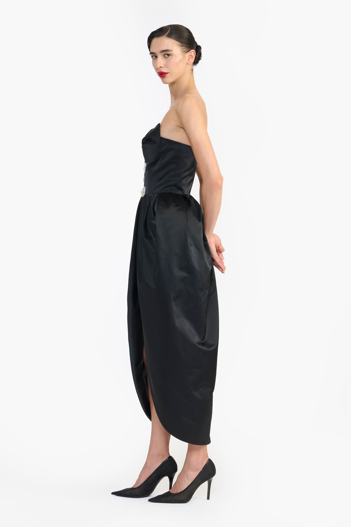 Sculpted Strapless Dress