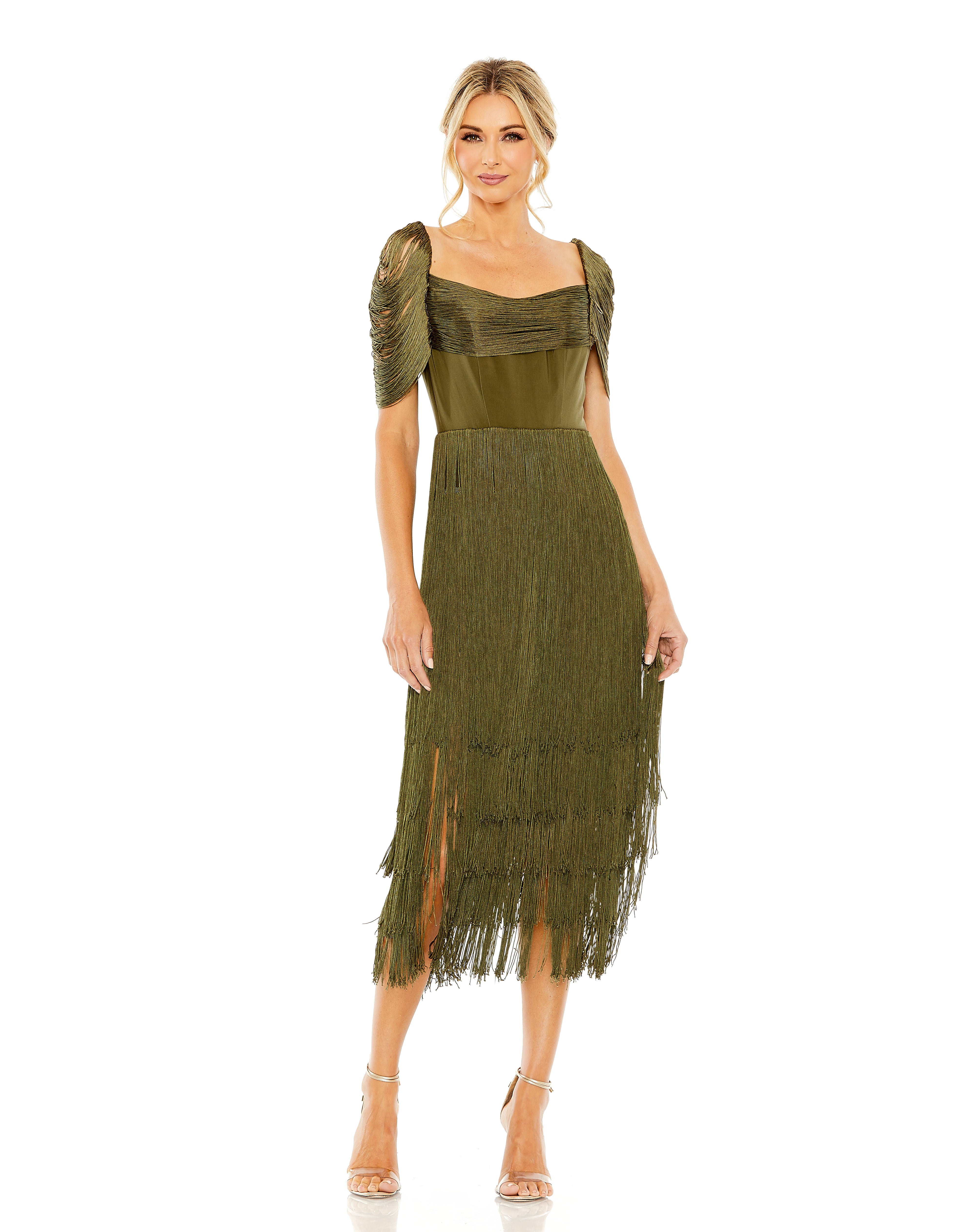 Fringes Midi Dress