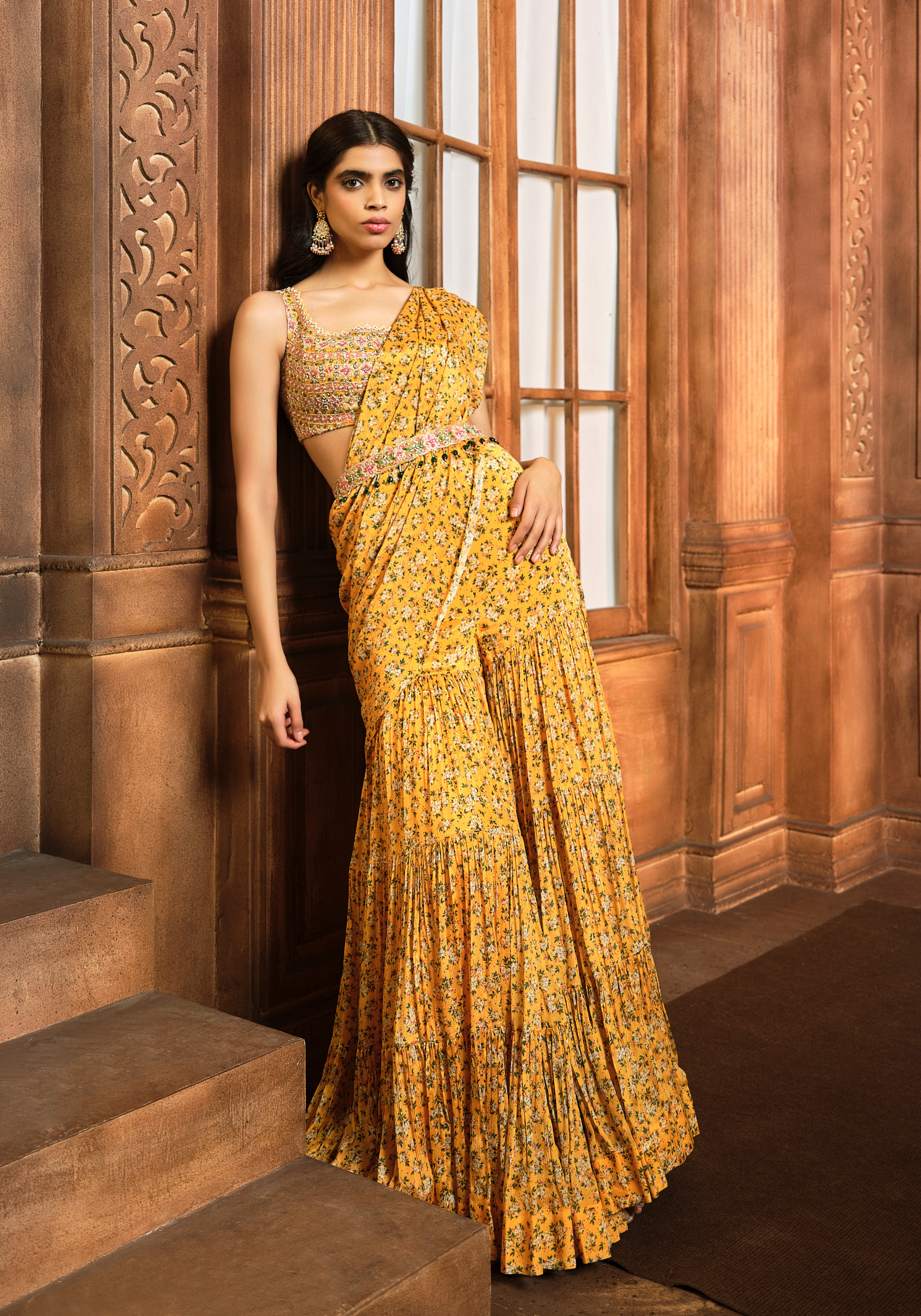 Buy designer dhoti saree and plazo saree from Fresh Look Fashion. They have  large variety of pant saree, sharara saree, dhoti style saree buy online  and dhoti saree designs. : u/freshlookfashioncom