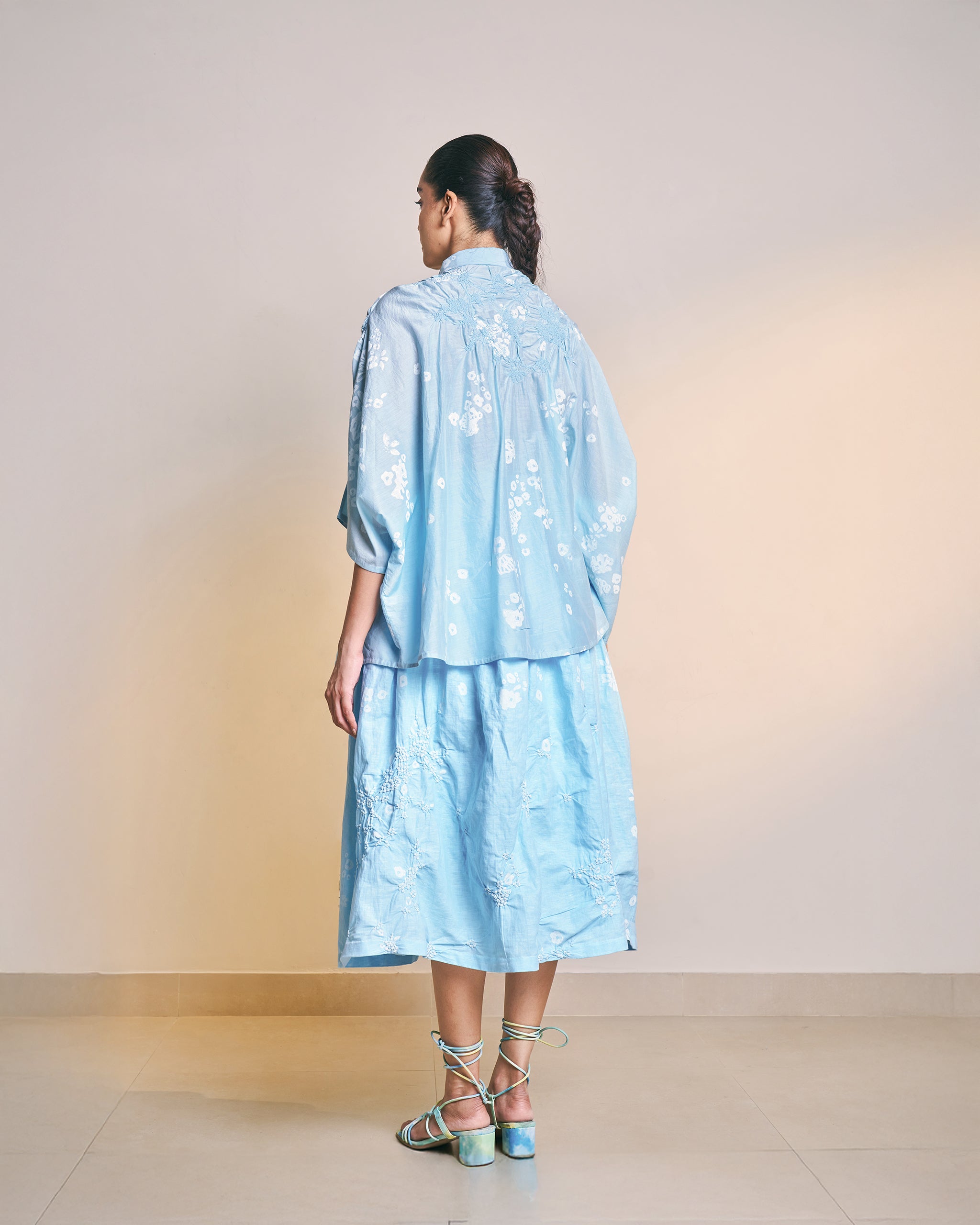 Ice Blue Radius Top
