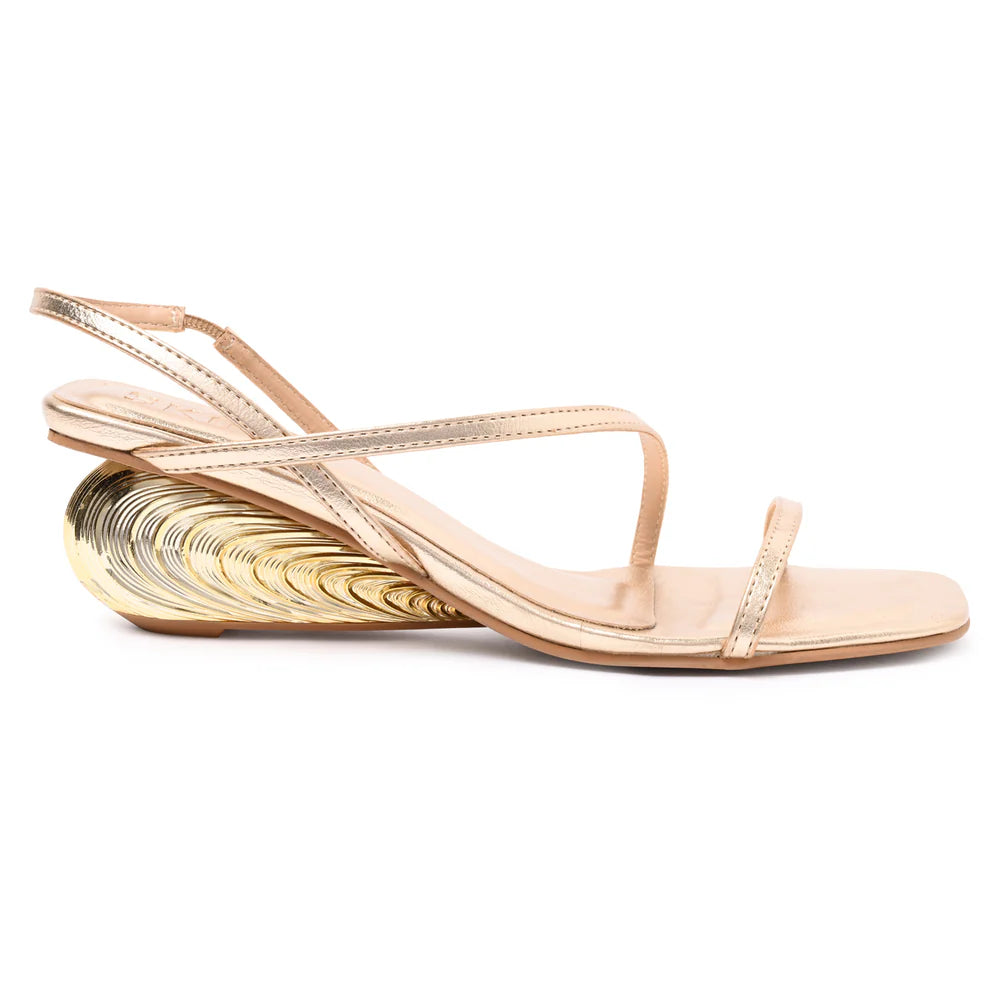 Latina Gold Heel
