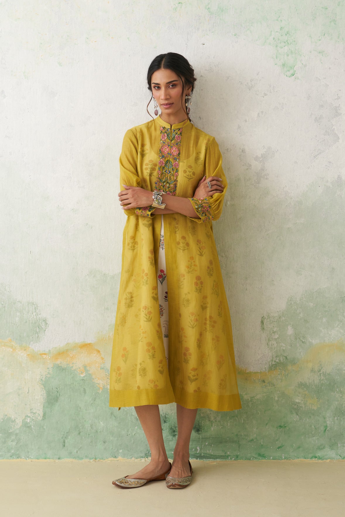 Kashmira Tunic & Jacket Set