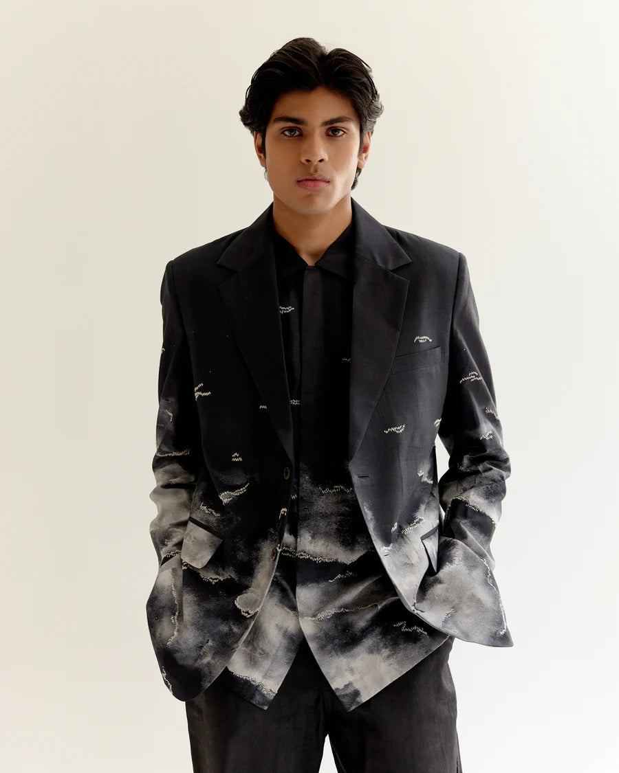 Smoke Cloud Blazer Jacket