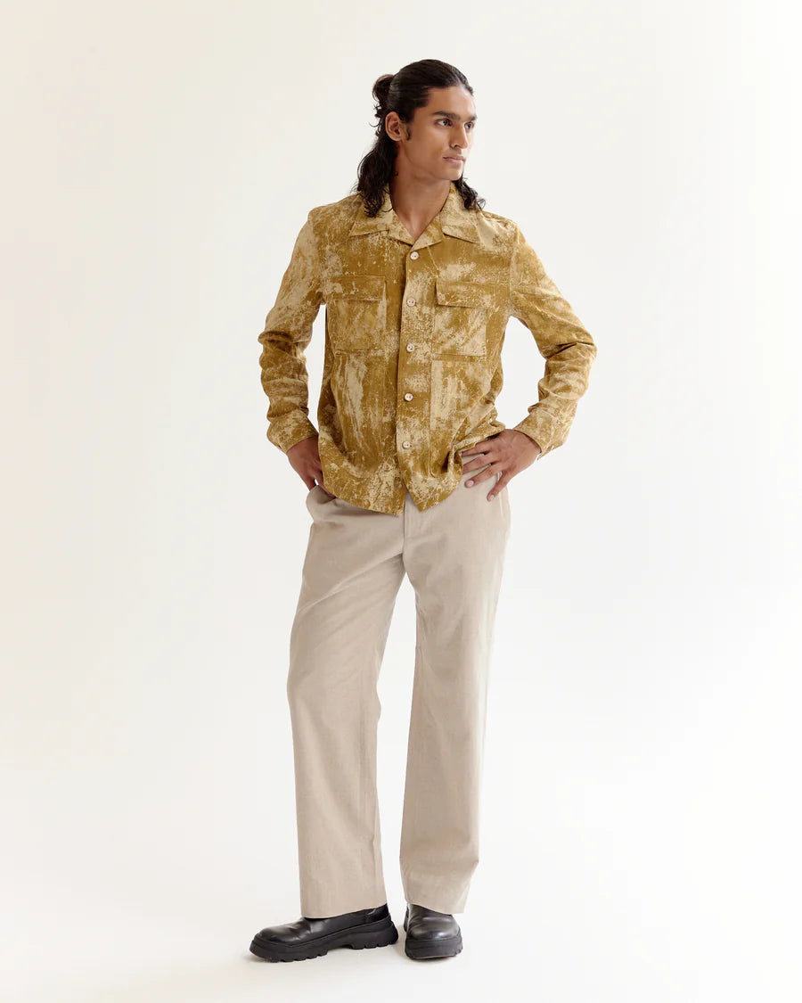 Skin Textured Batik Jacket