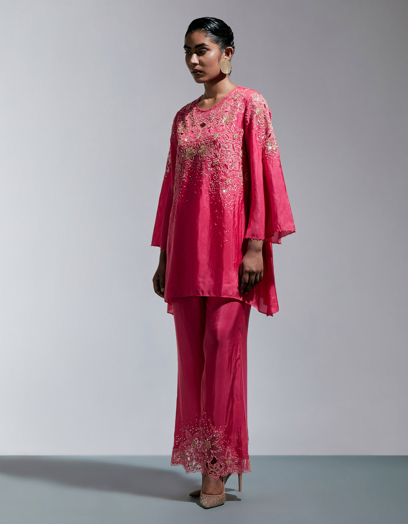 Raspberry Silk Co-ord Set