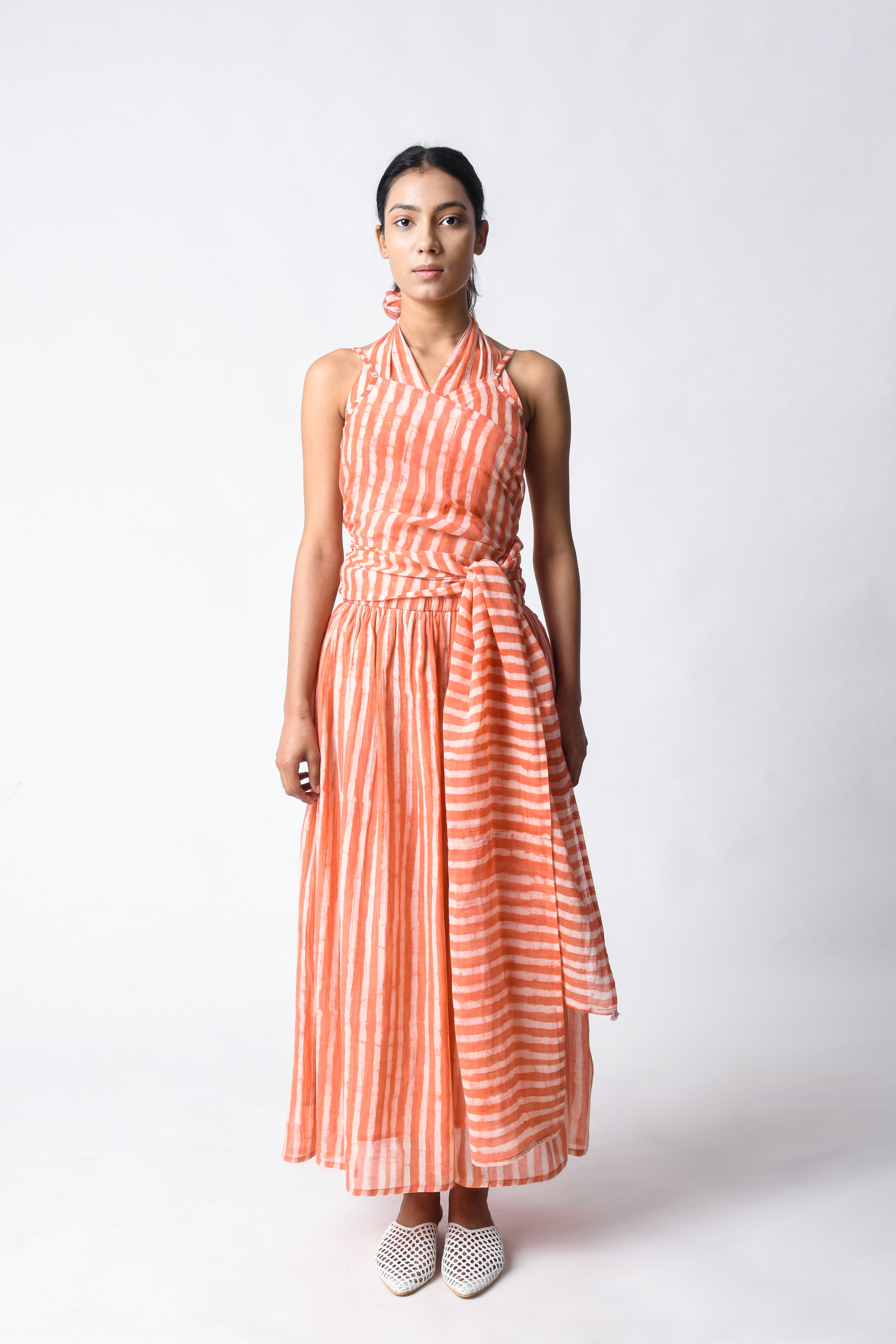 Waspie Coral Cord Set