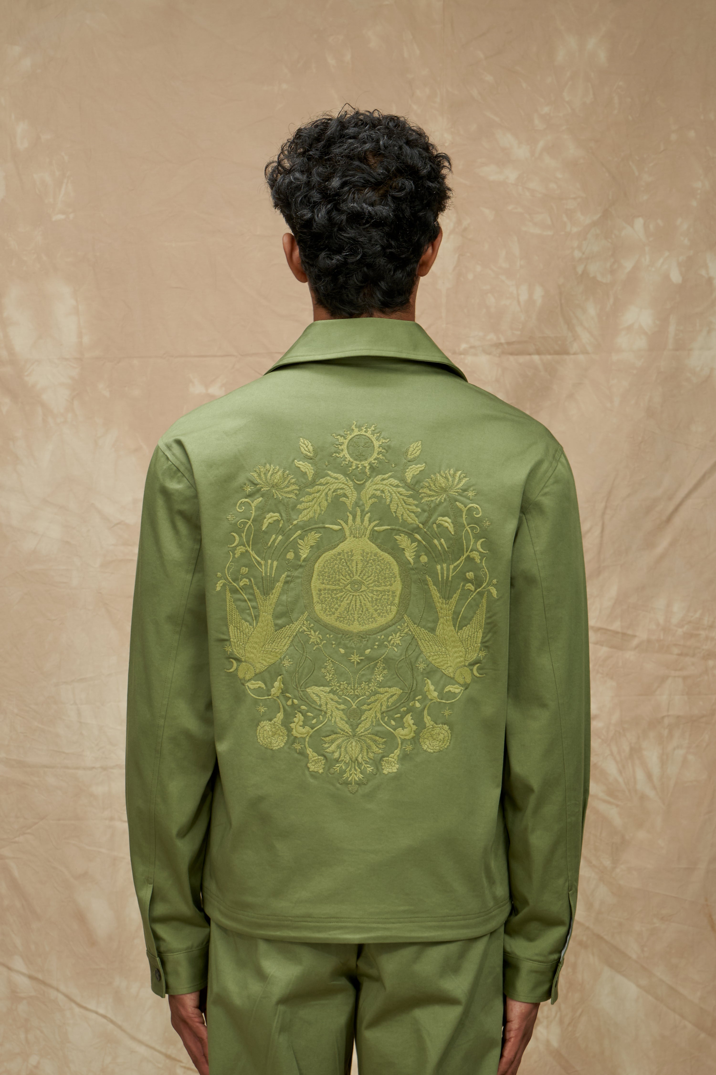 Cosmic Bloom Zip-up Jacket