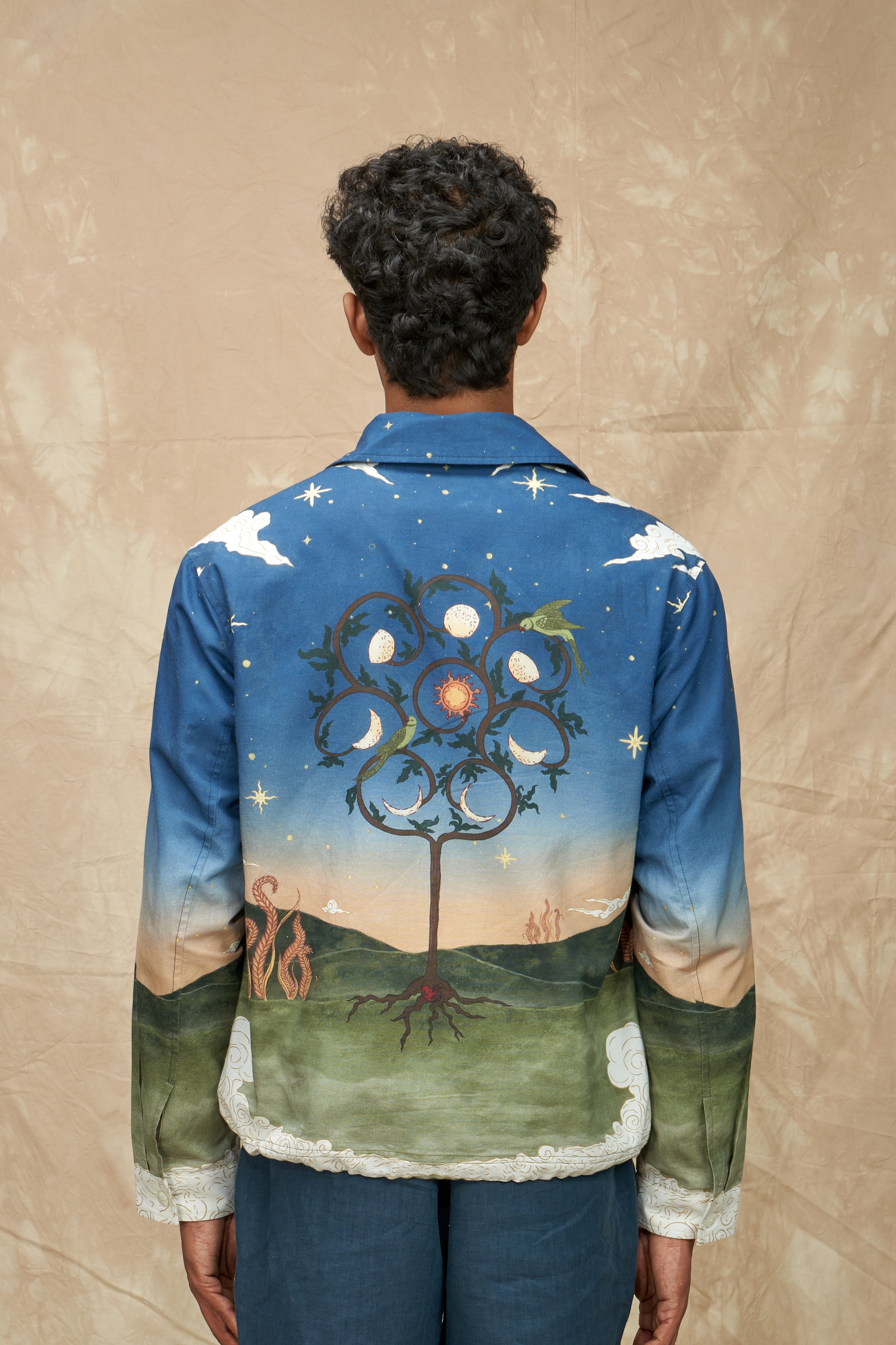 Tree Of Life Zip-Up Jacket
