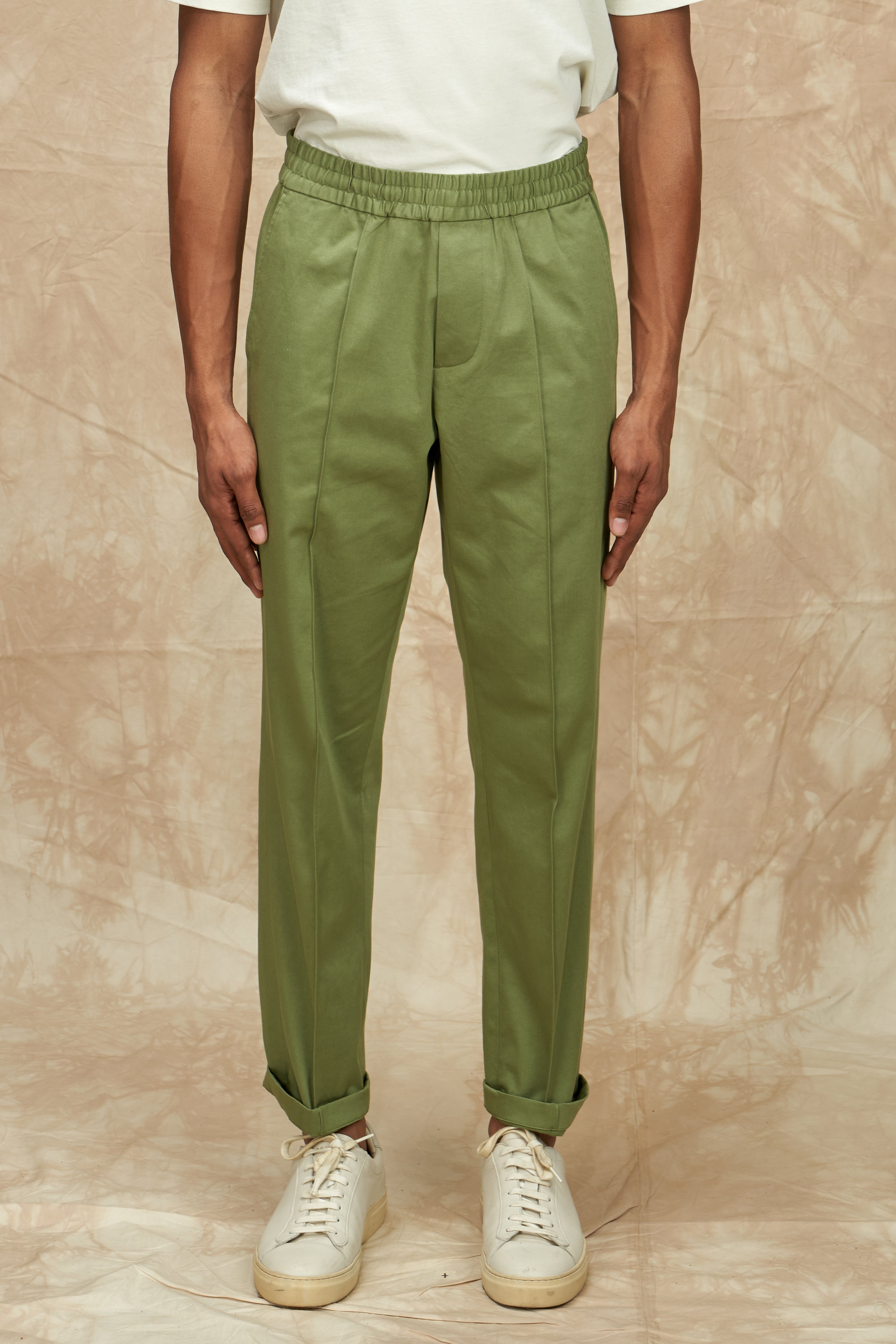 Elasticated Twill Trousers