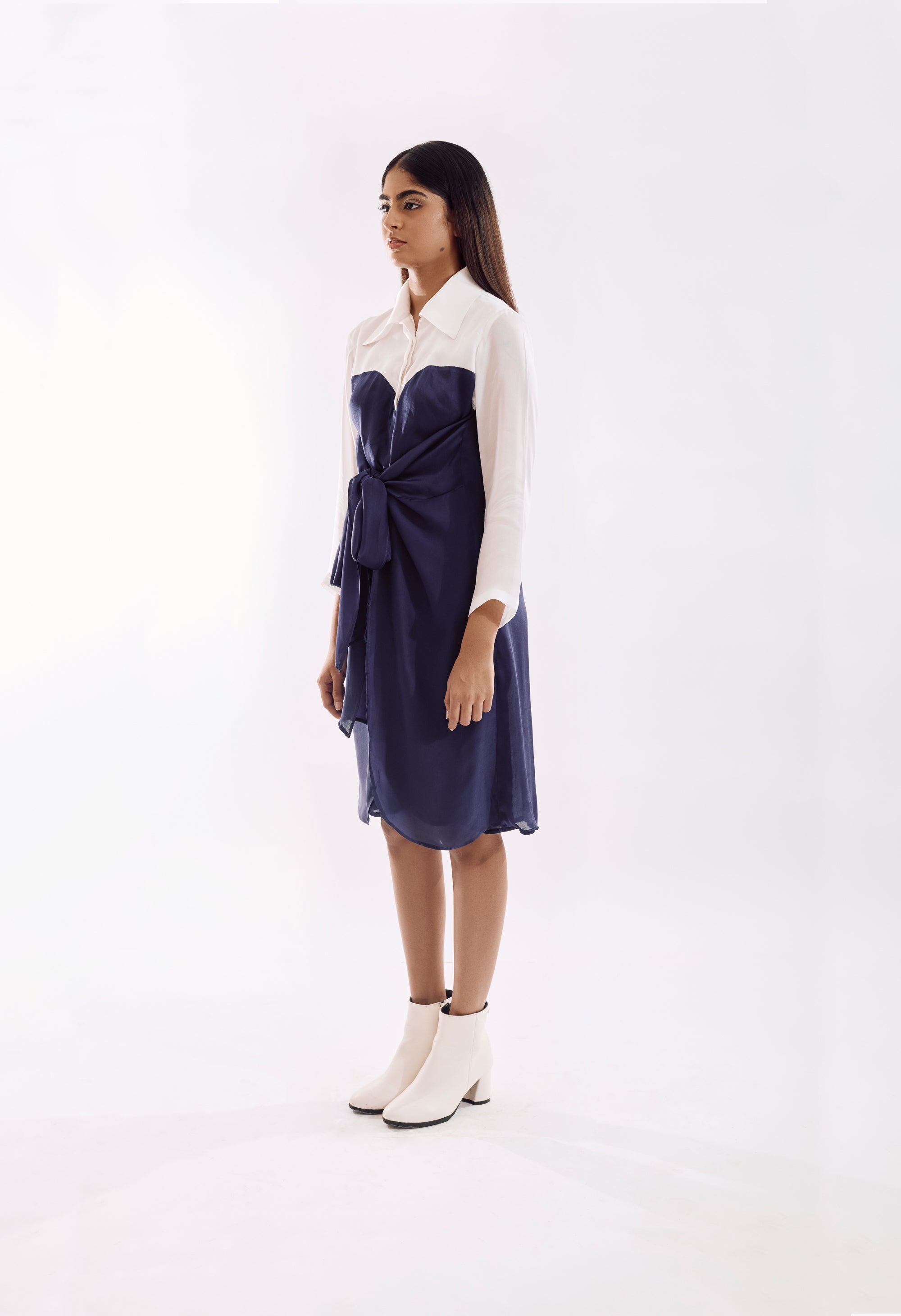 Half Tie Dress