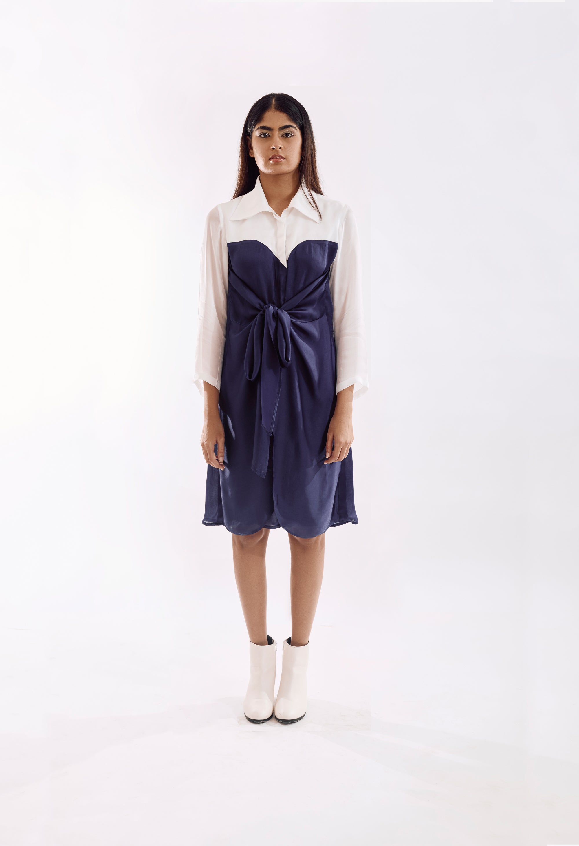 Half Tie Dress
