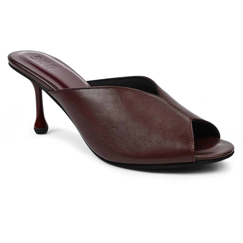 Maura Maroon Heel