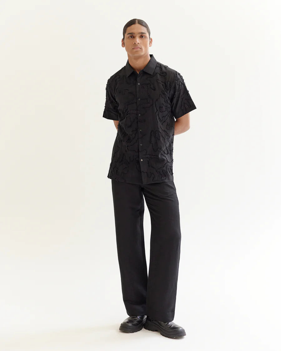 Eroded Camo Half Shirt