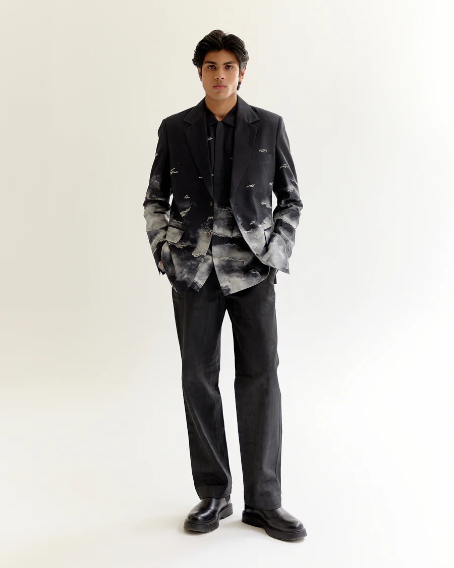Smoke Cloud Blazer Jacket