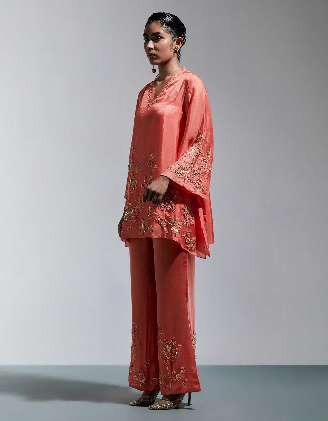 Vermillion Salwar Set