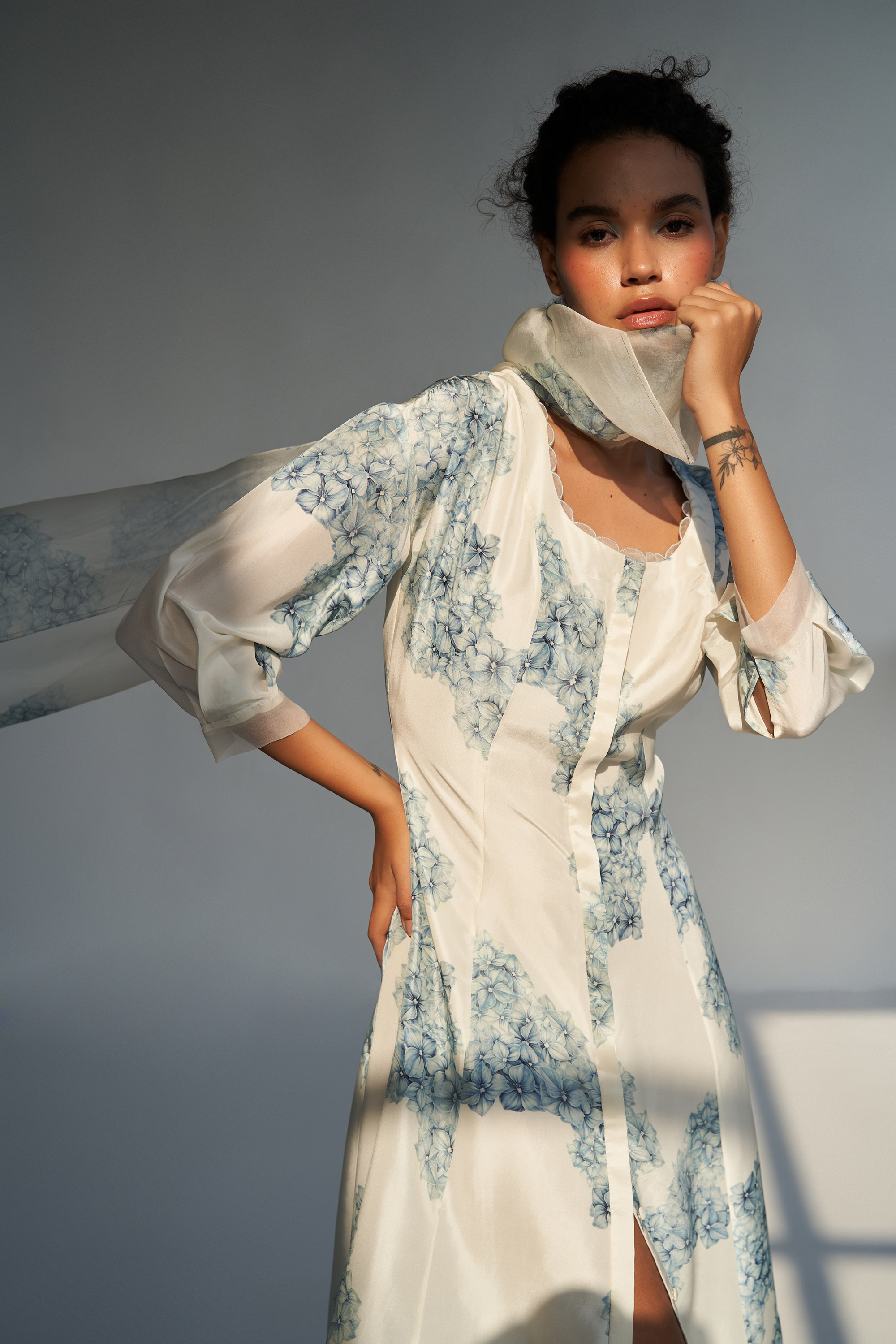 Lacuna Silk Dress