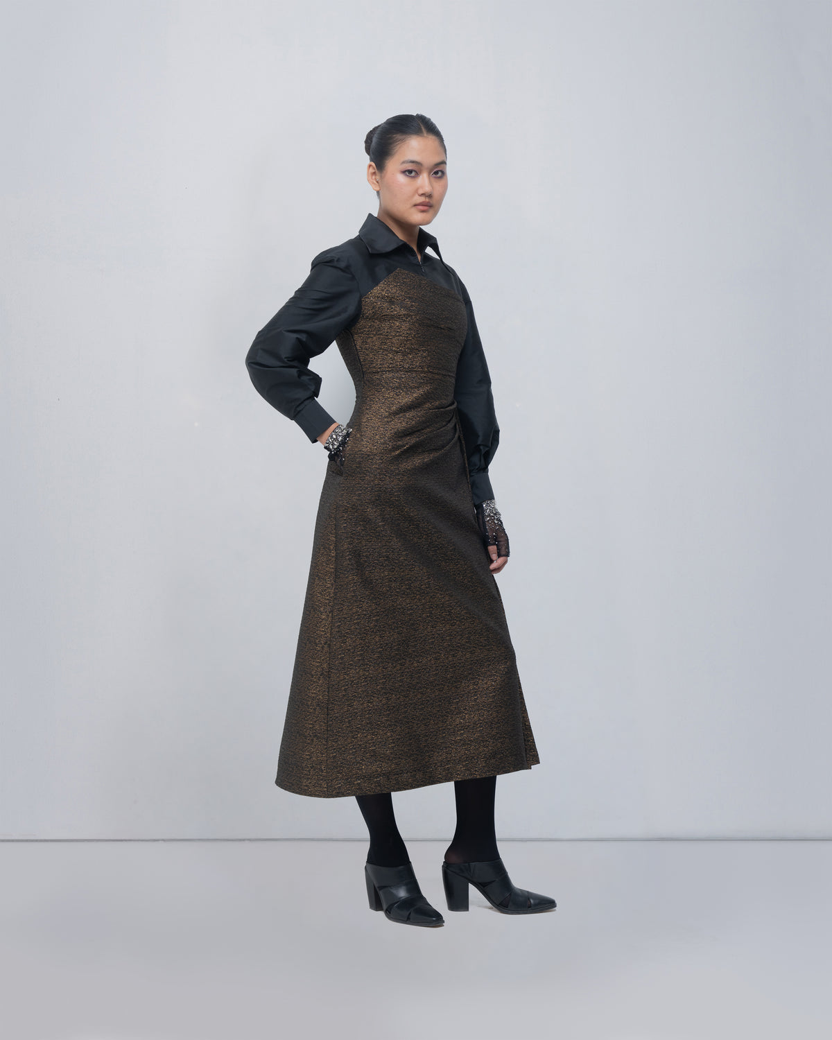 Maey Draped Dress
