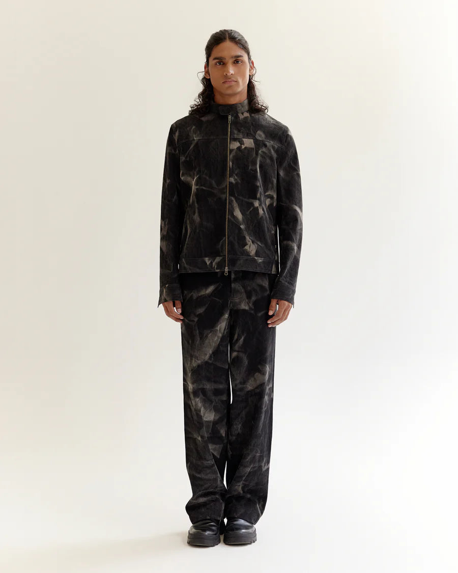 Vintage Cropped Military Jacket