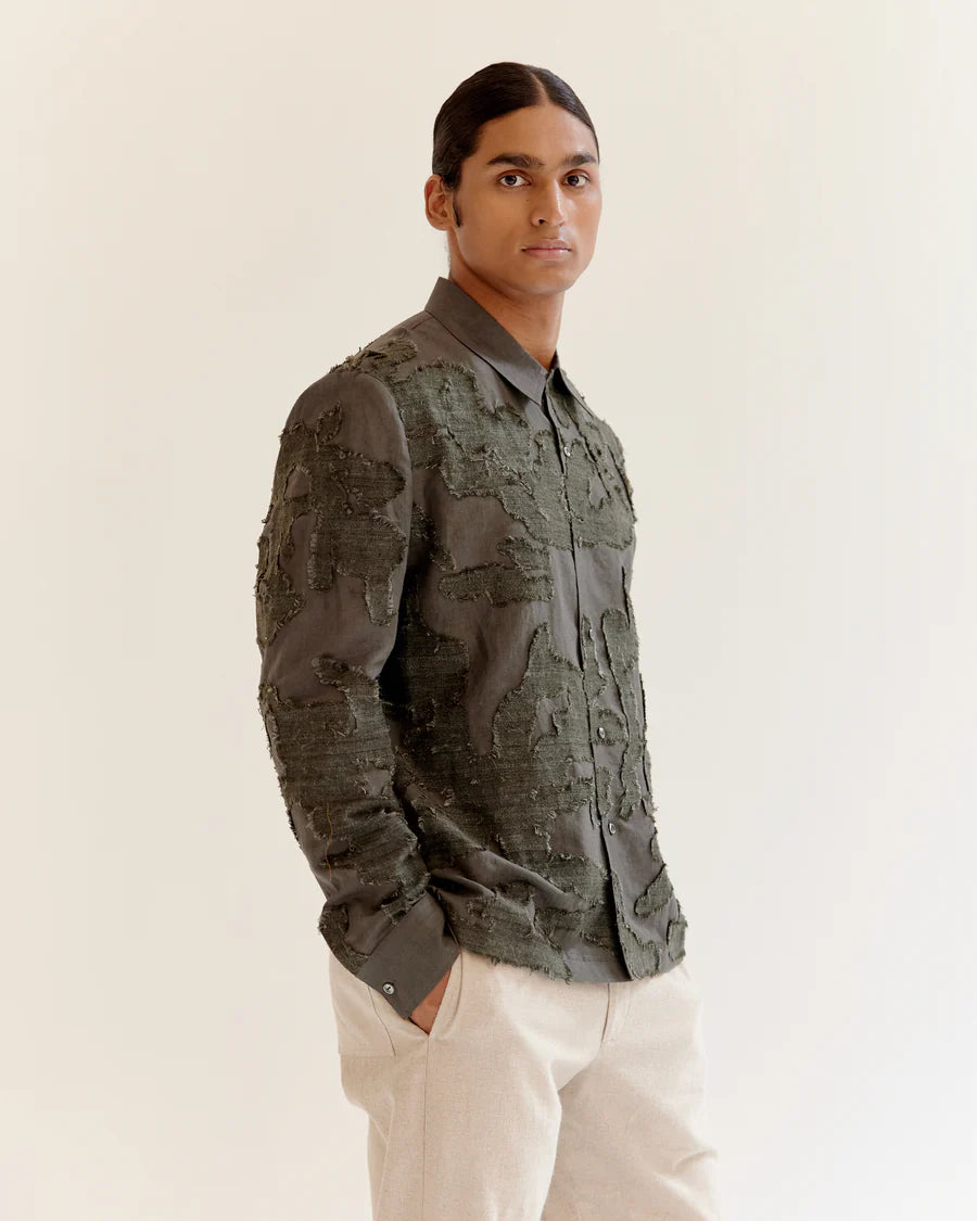 Eroded Camo Overshirt
