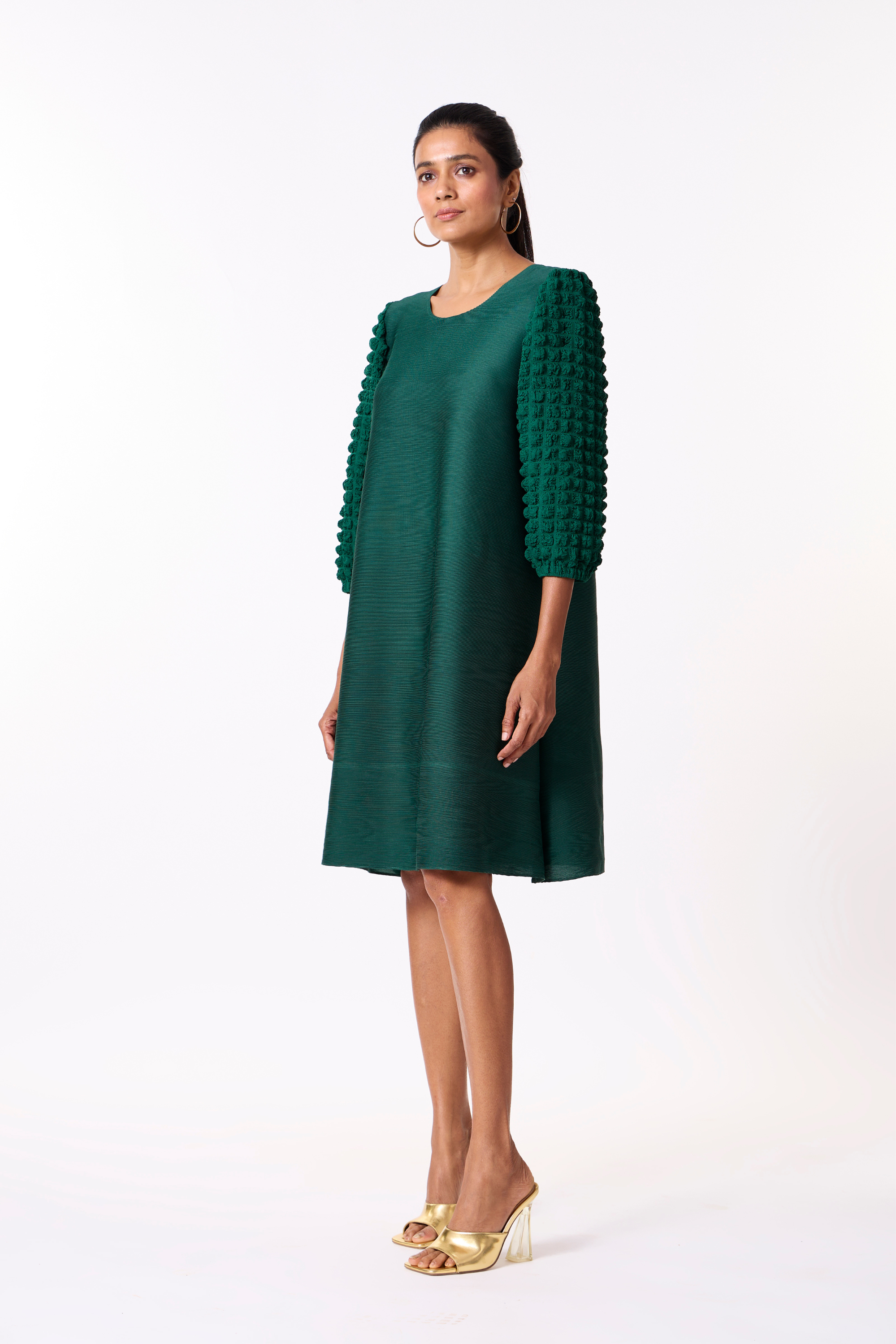 Sophie Dress - Emerald Green