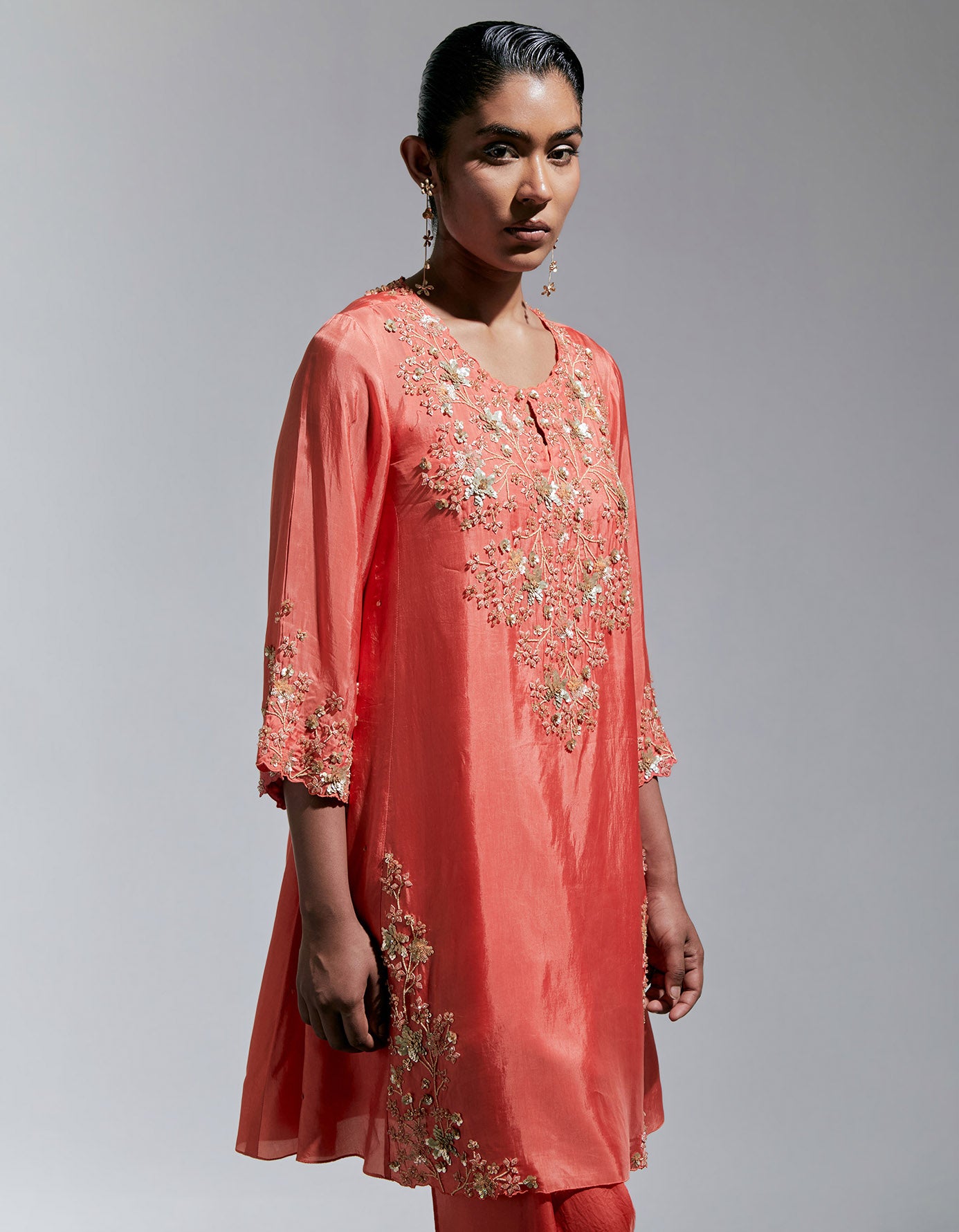 Vermillion Salwar Set