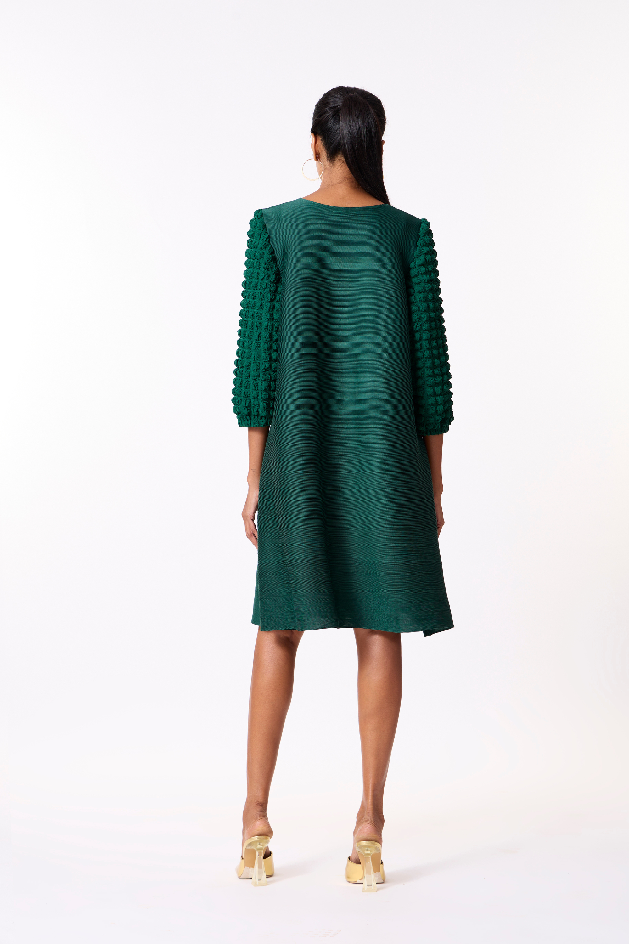 Sophie Dress - Emerald Green