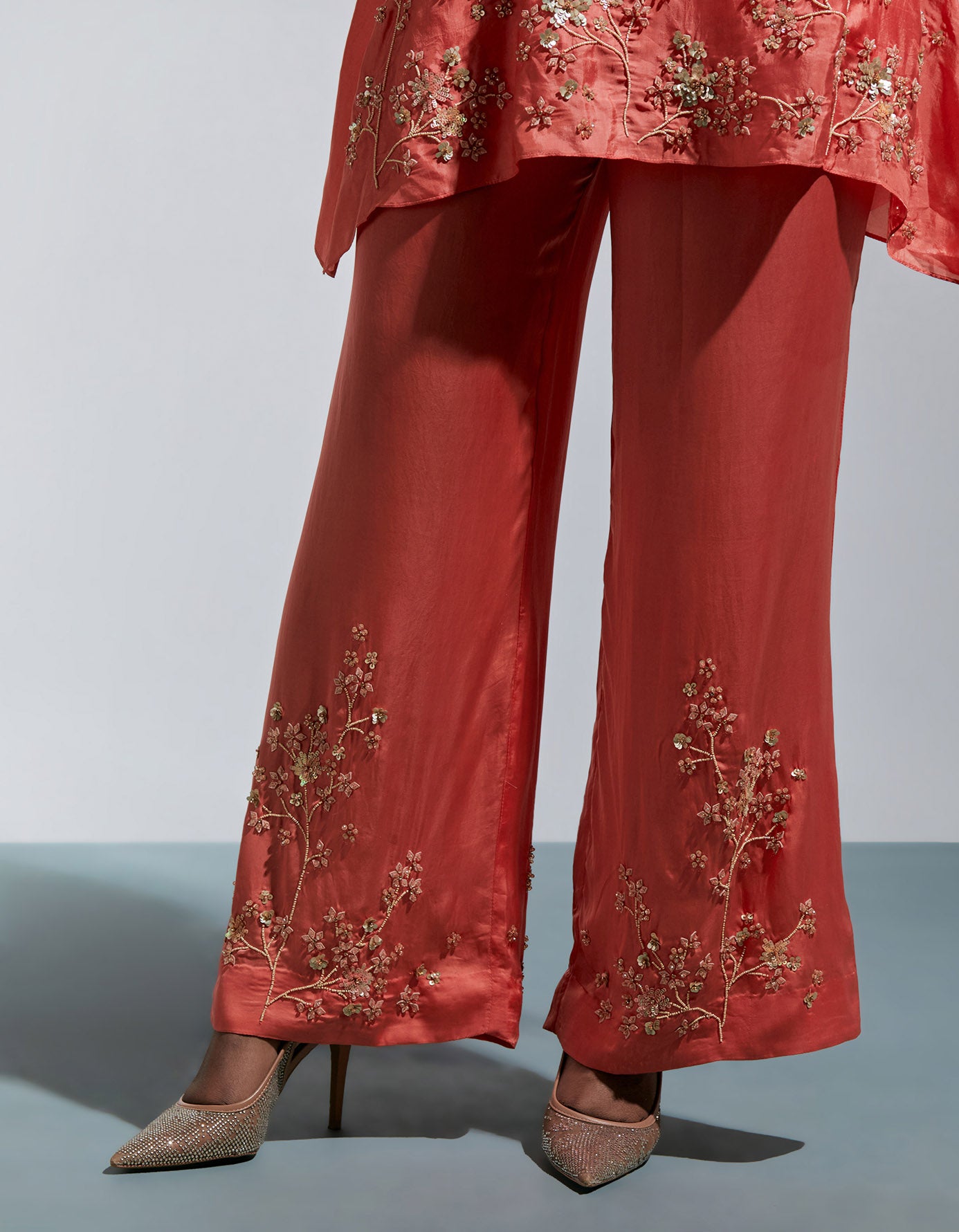 Vermillion Salwar Set
