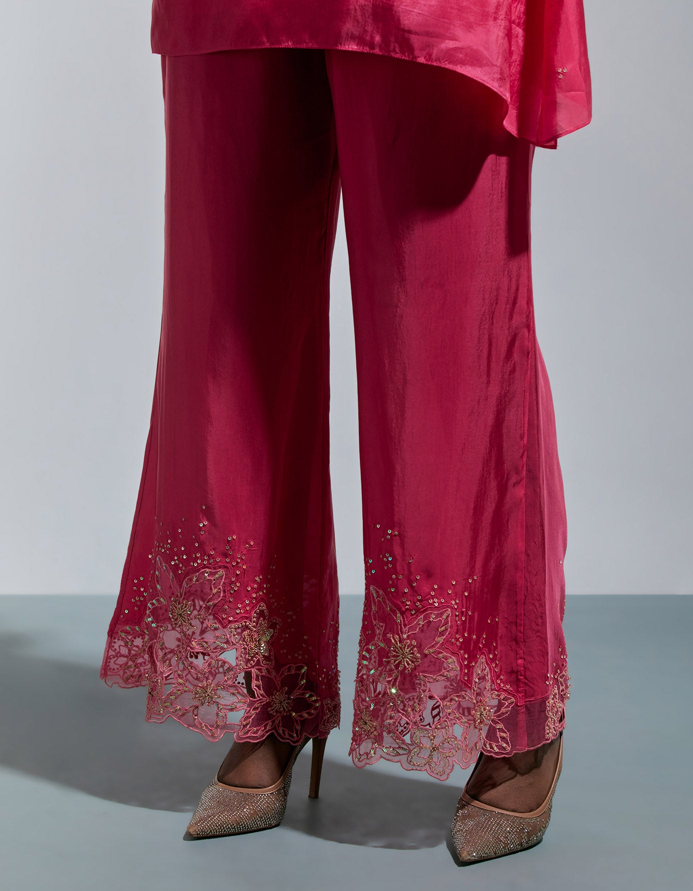 Raspberry Silk Co-ord Set