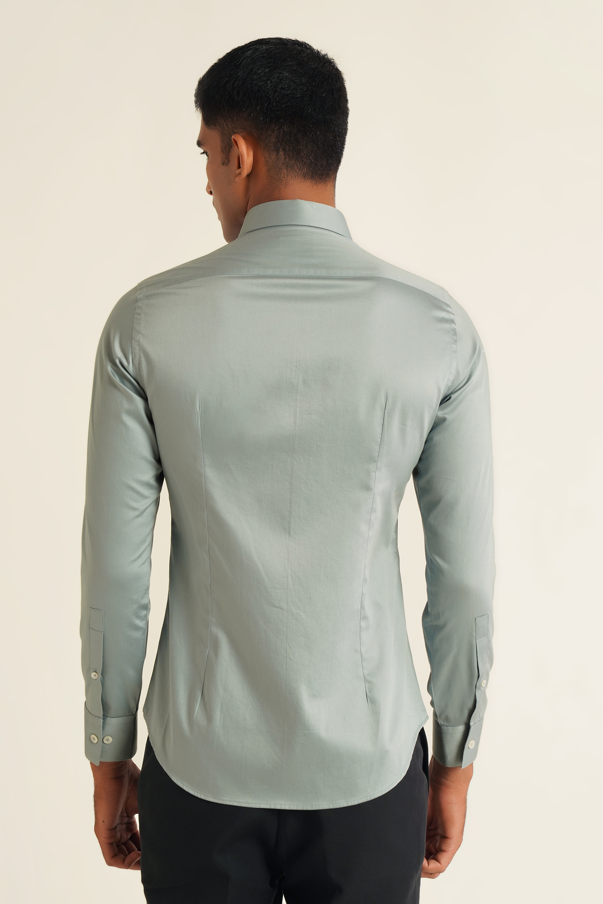 Curved Placket Shirt