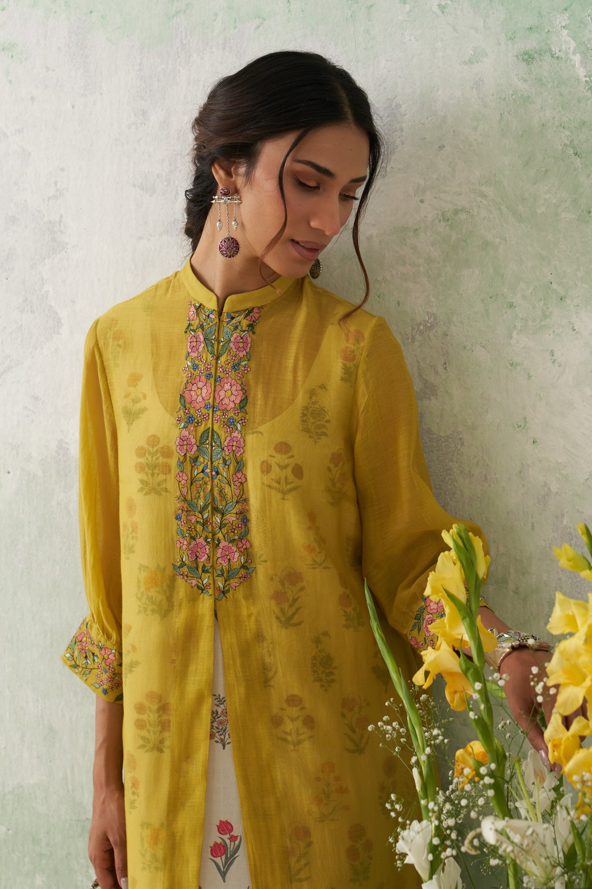 Kashmira Tunic & Jacket Set