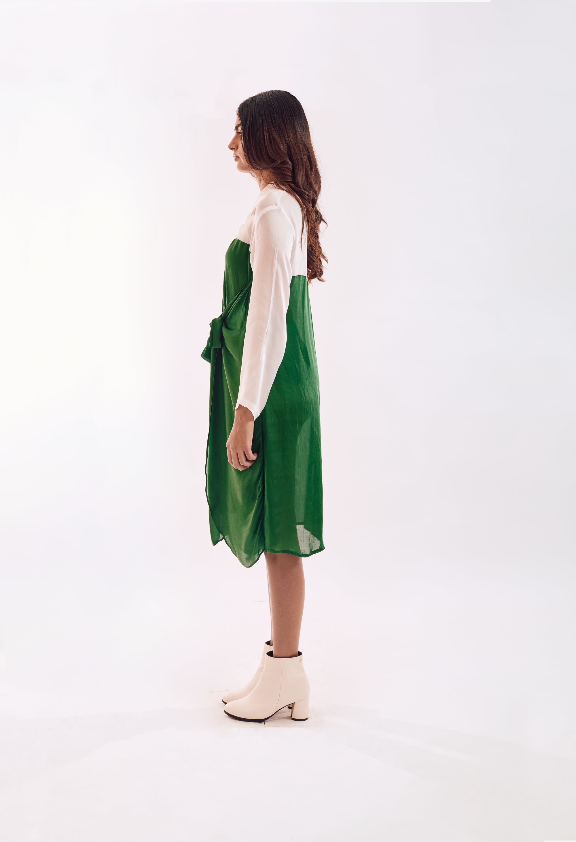 Half Tie Dress