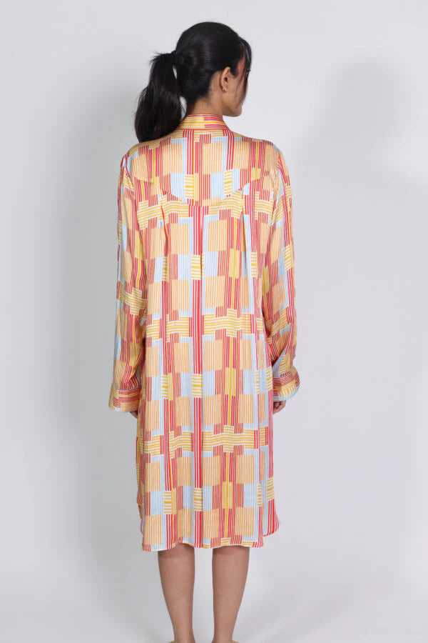 Cuffed Shirtdress