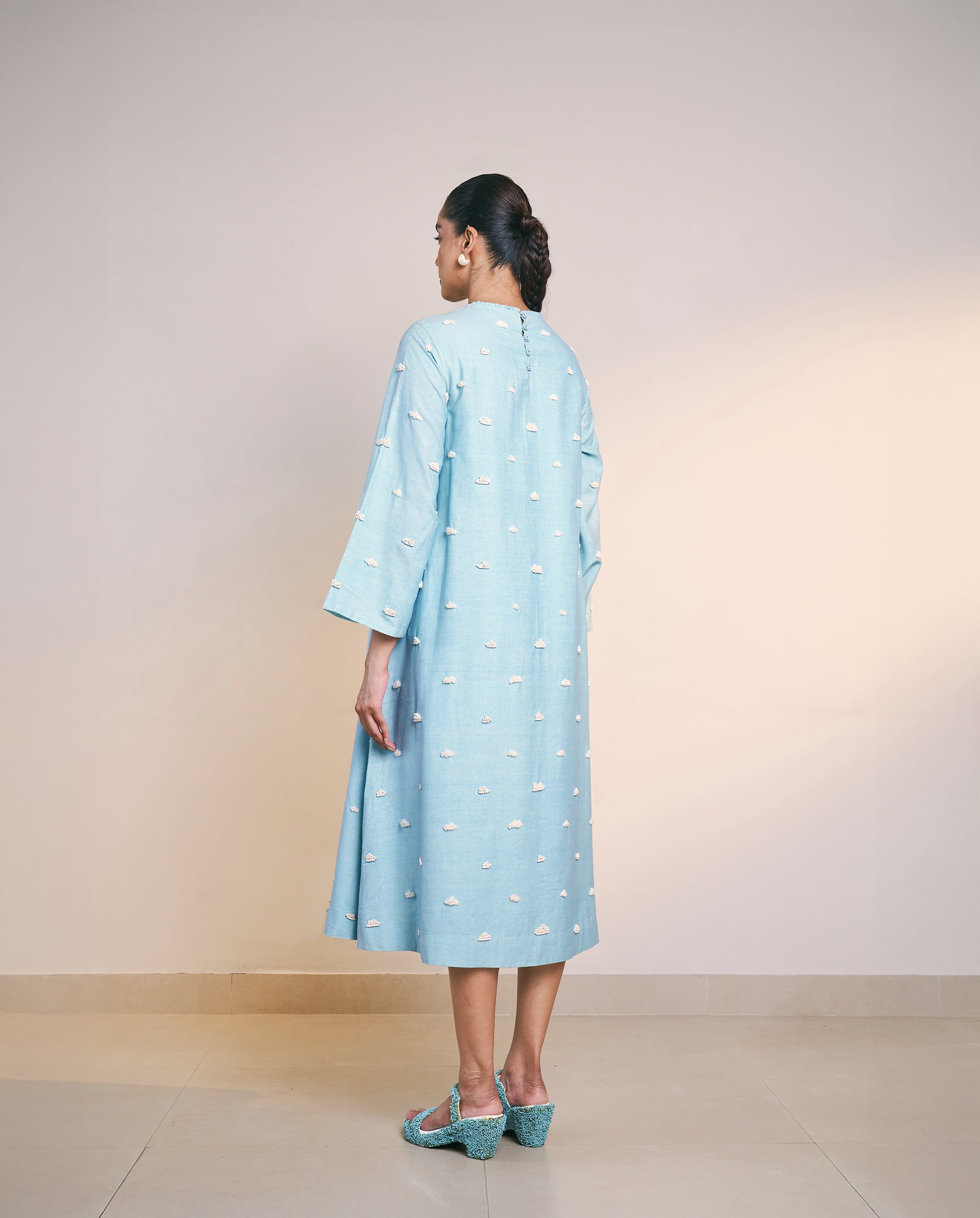 Ice Blue Whisper Dress