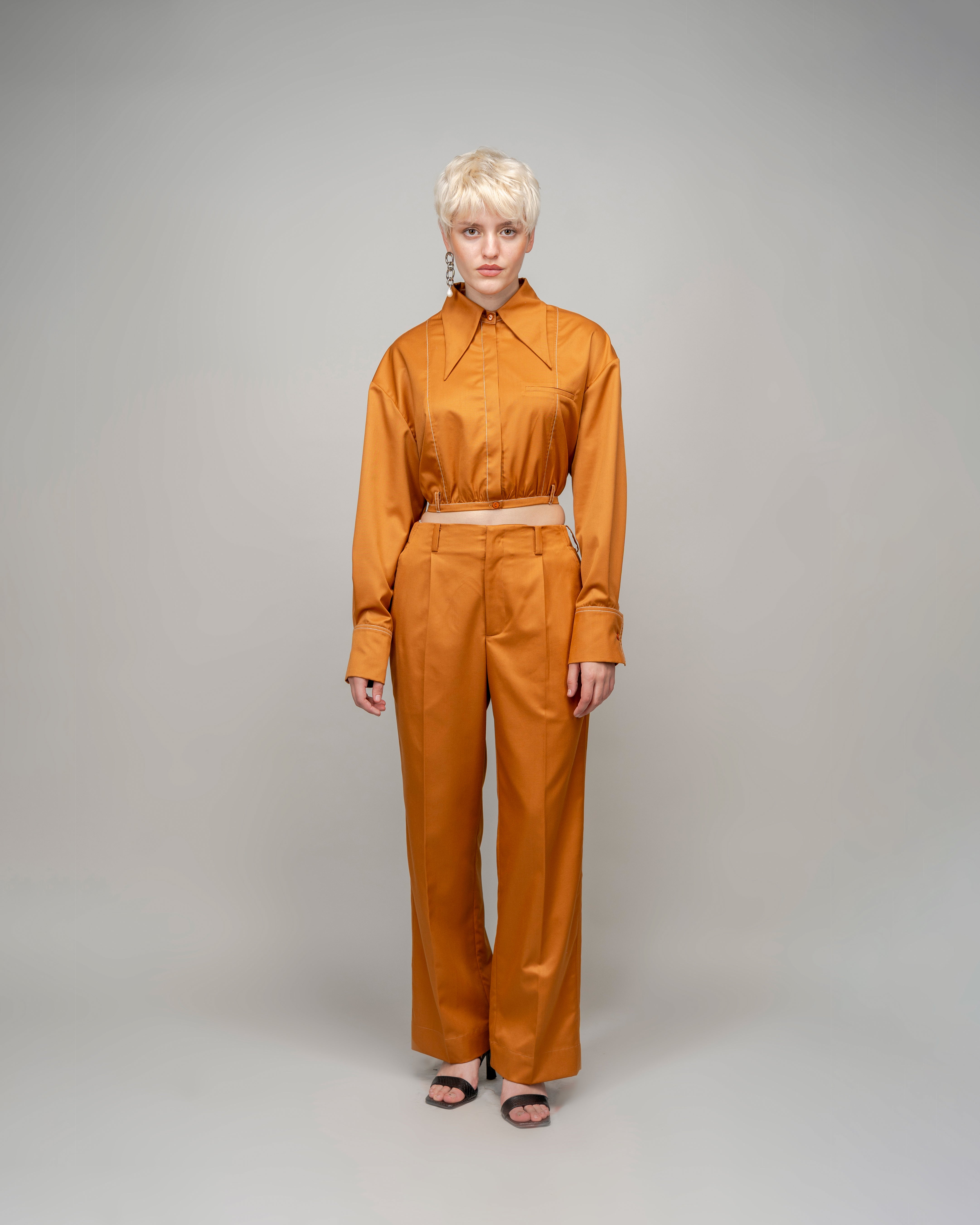 Suit Pant In Amber