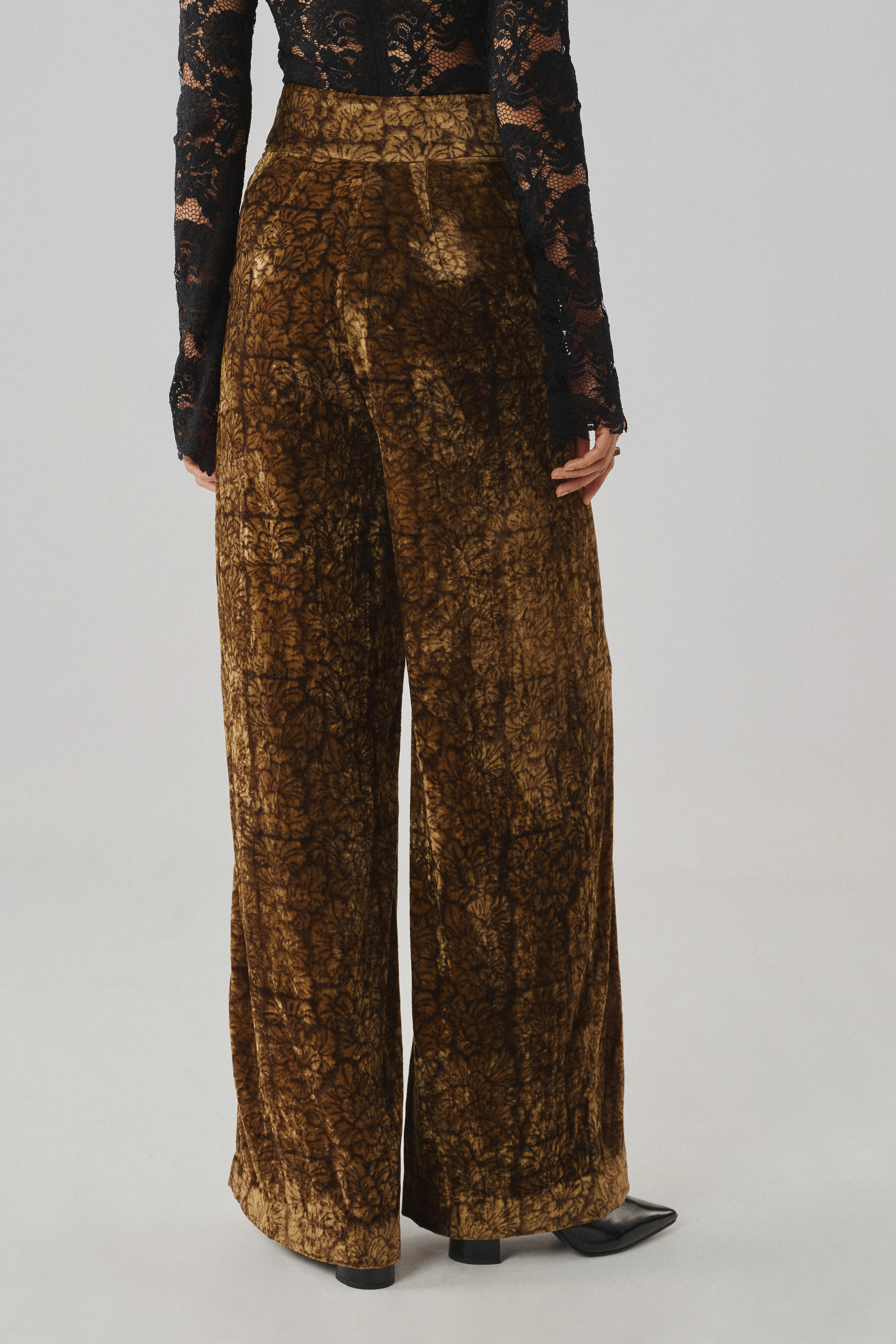 Terra Velvet Ajrakh Pants