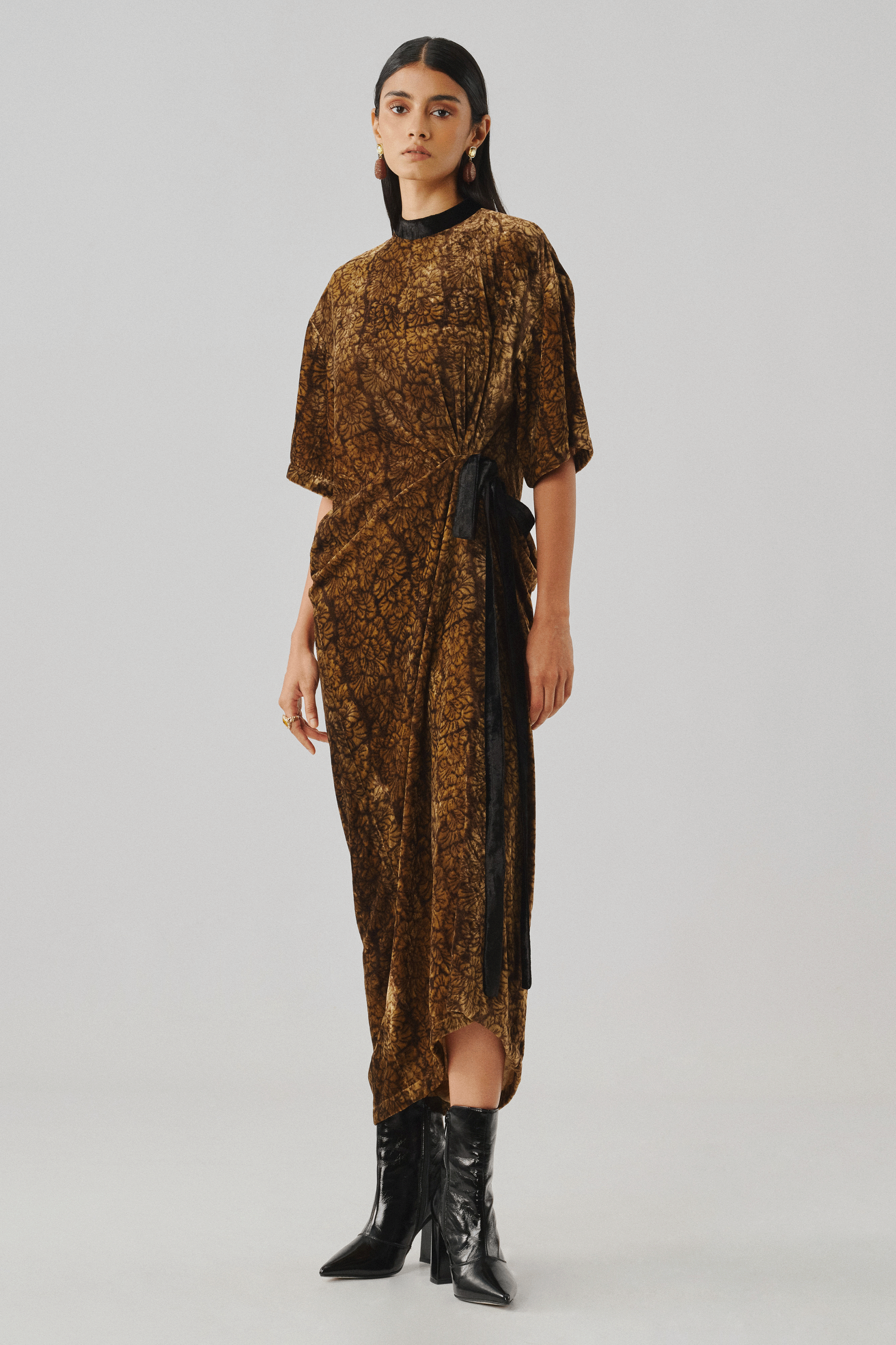 Bronze Hour T-shirt Dress