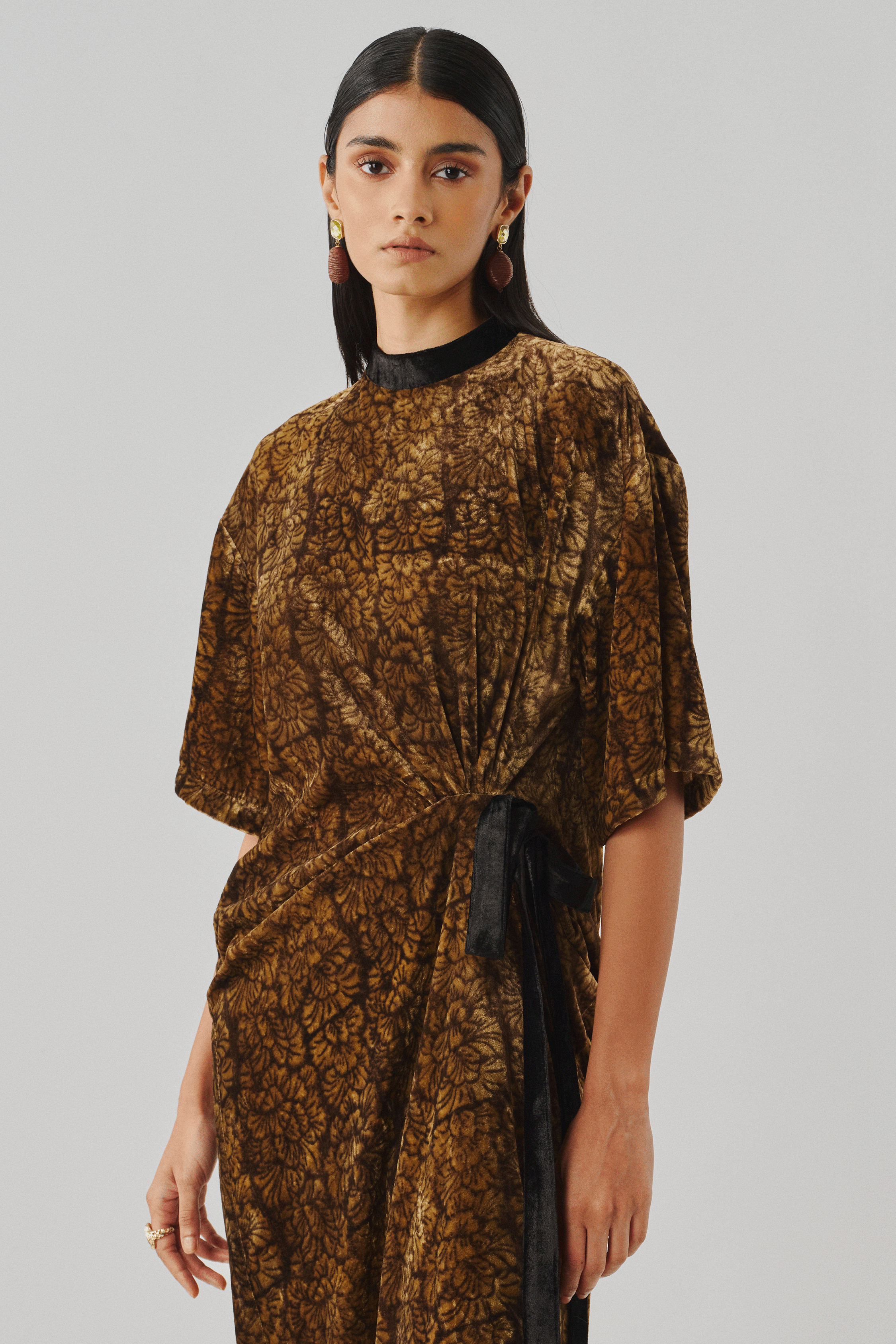 Bronze Hour T-shirt Dress