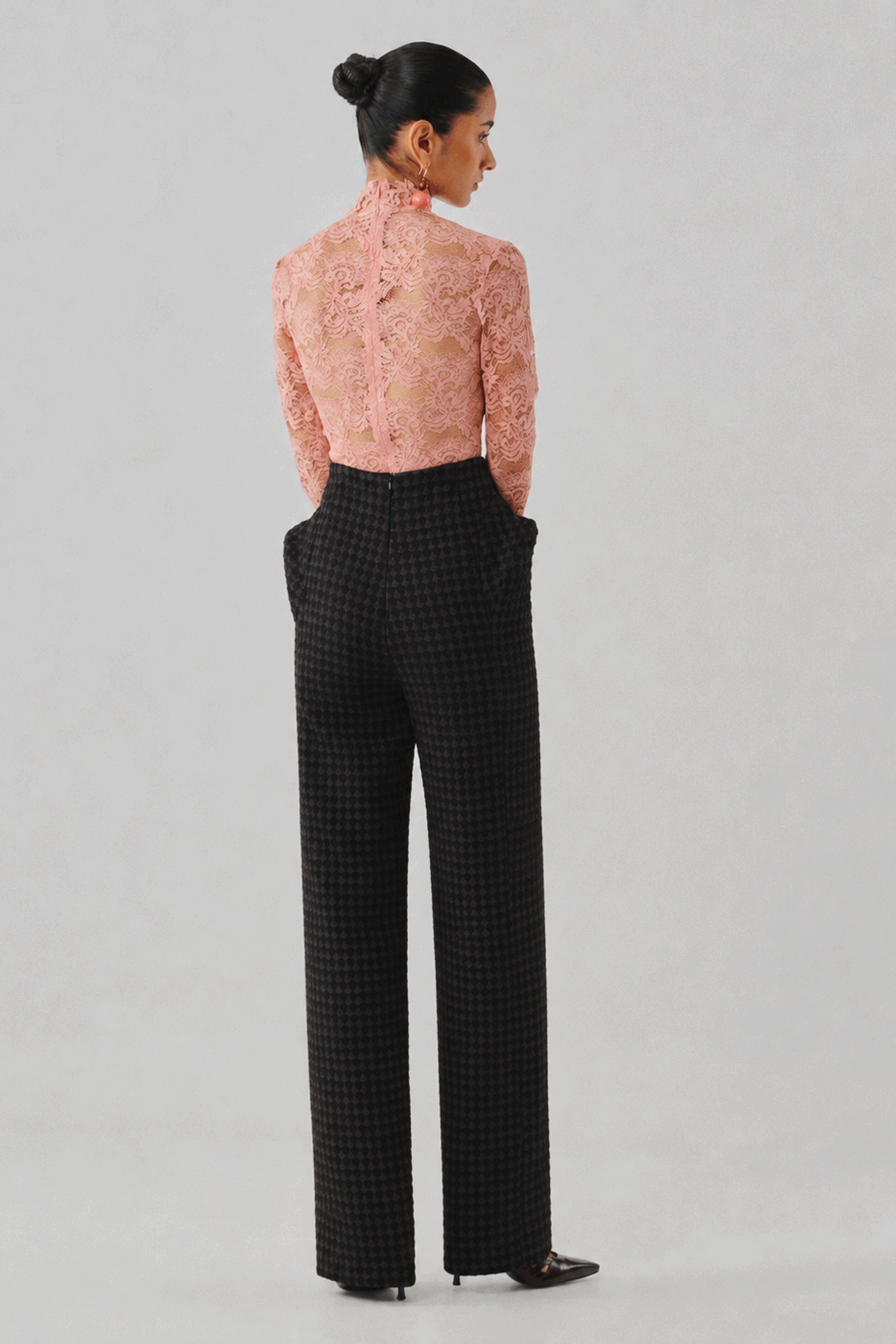 Muse Bodysuit In Blush Pink