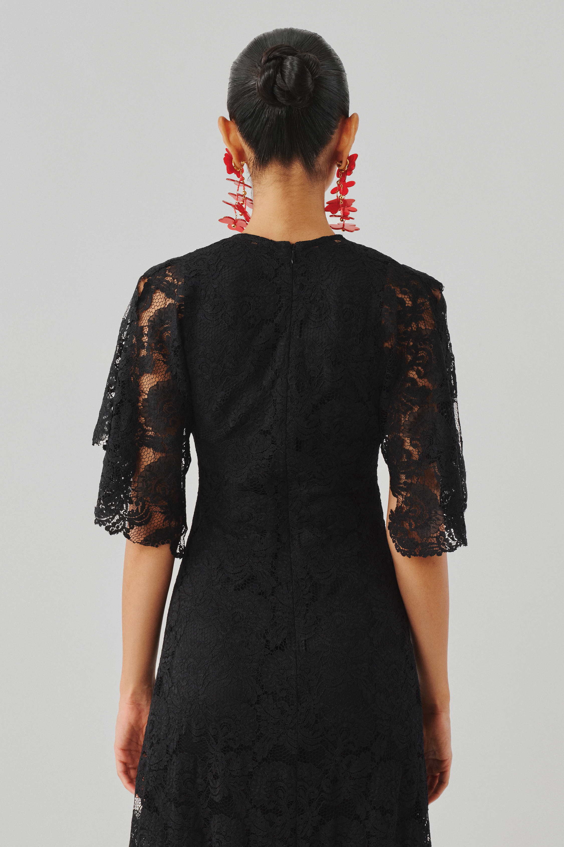 Black Orchid Lace Dress