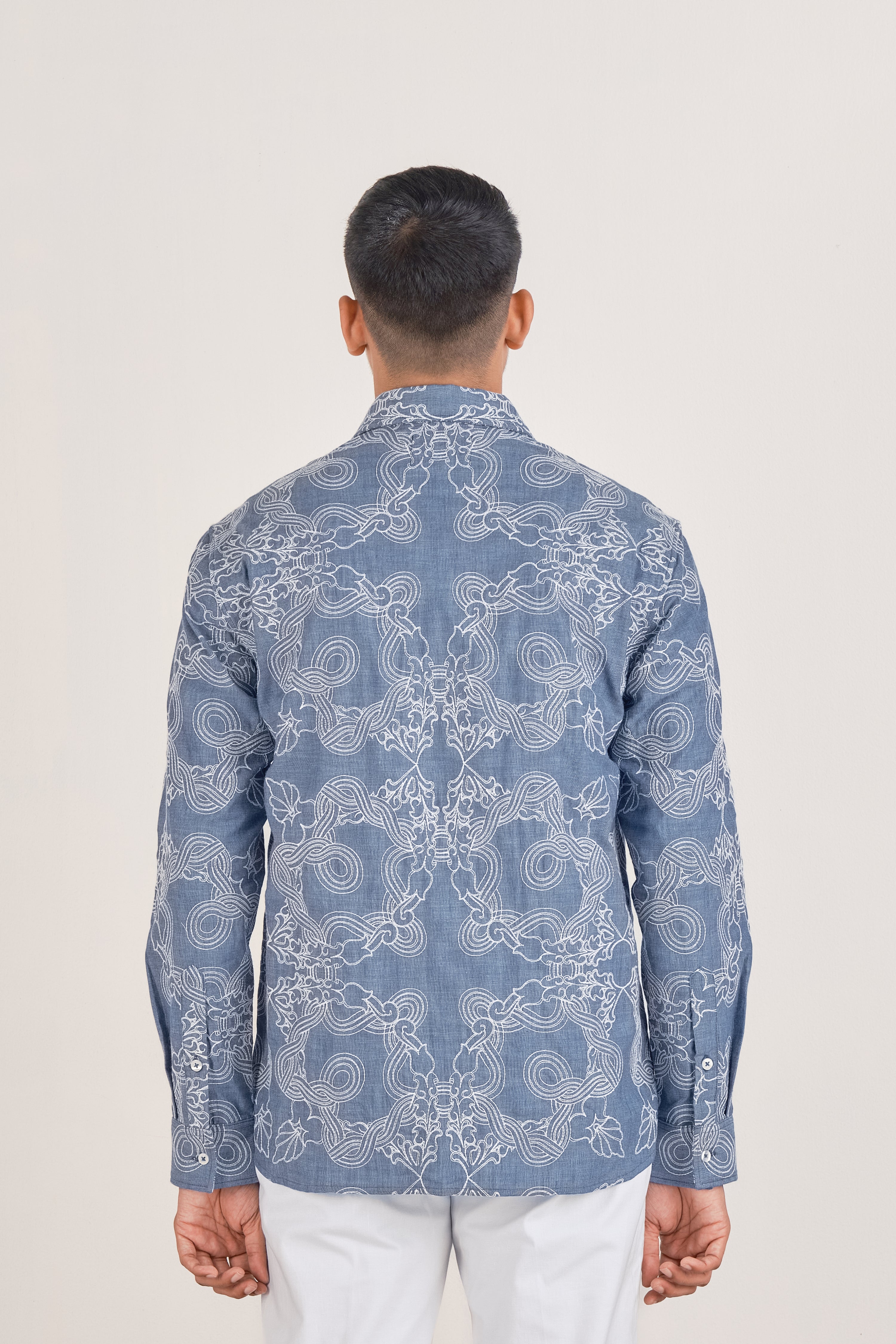 Deco Kolam Chambray Shirt