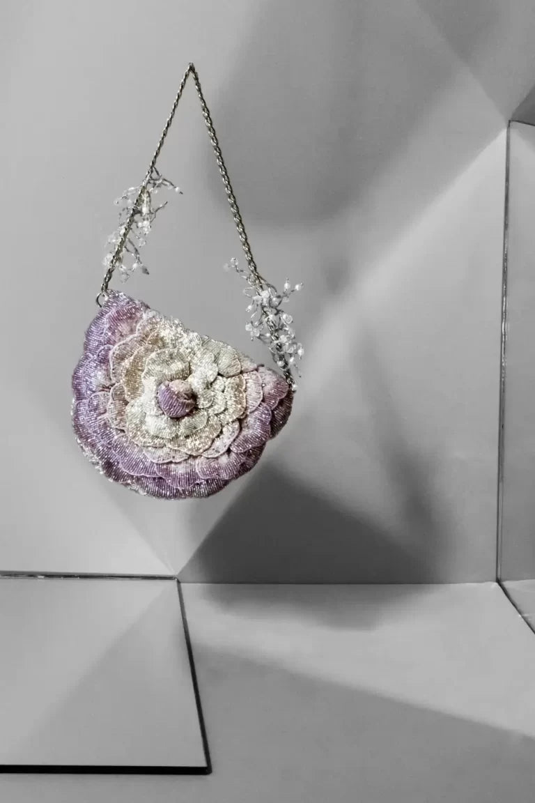 Coco Beaded Sling - Lavender