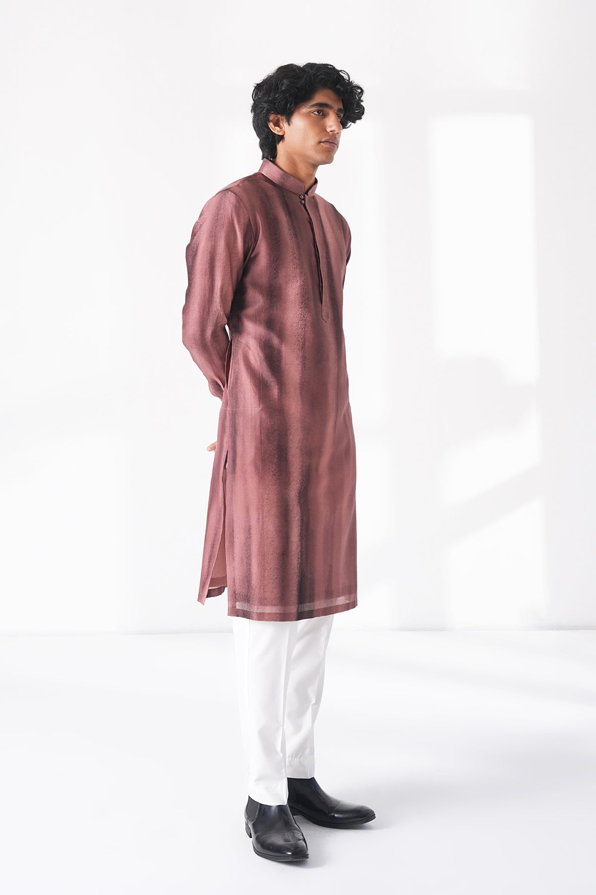 Shaded Printed Kurta Set